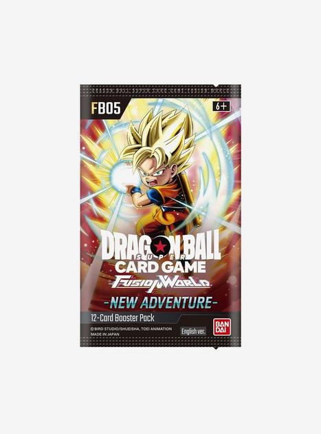 Bandai Namco Dragon Ball Super Card Game Fusion World New Adventure Booster  Pack | BoxLunch