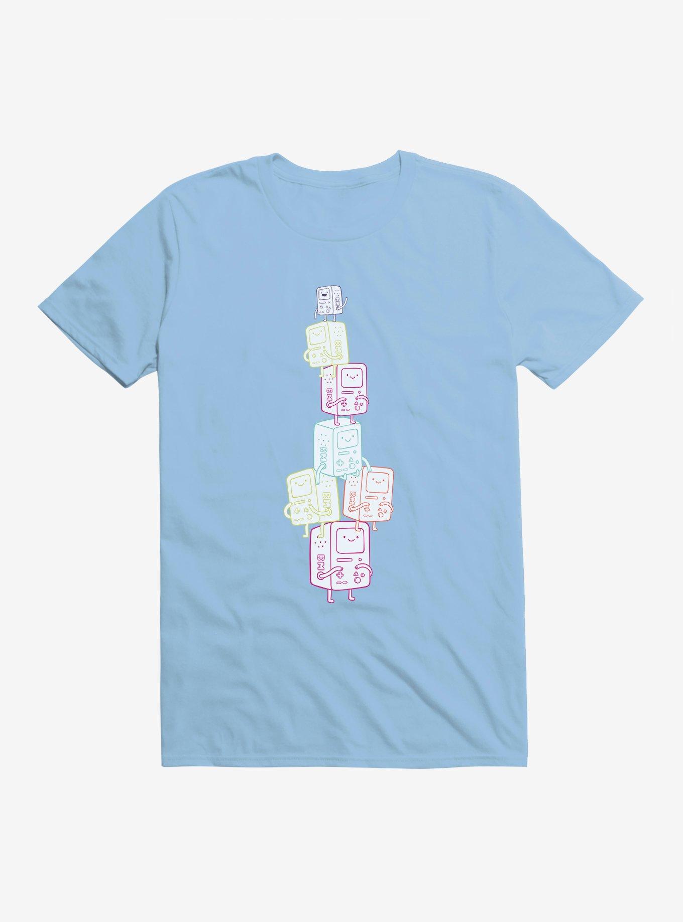 Adventure Time BMO Tower T-Shirt, LIGHT BLUE, hi-res