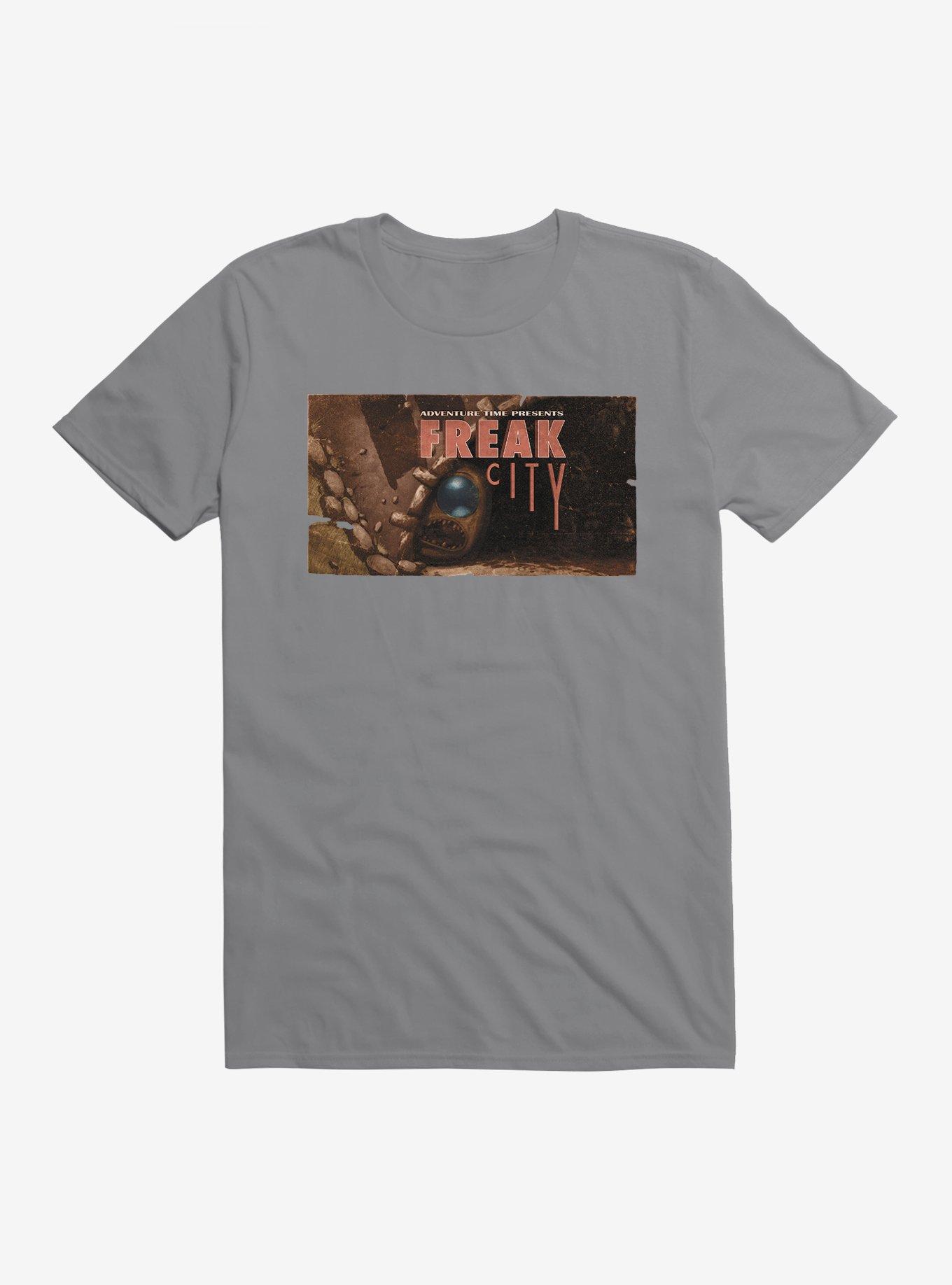 Adventure Time Freak City T-Shirt, STORM GREY, hi-res