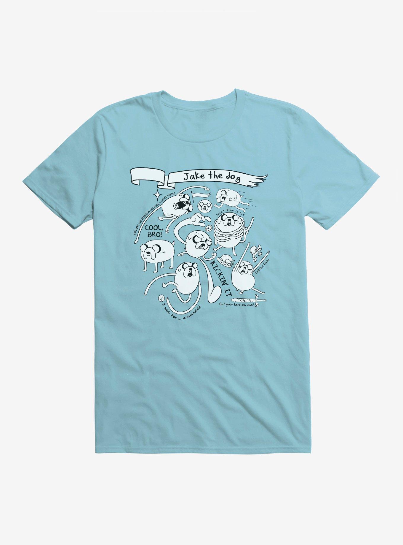 Adventure Time Jake The Dog Action T-Shirt, , hi-res