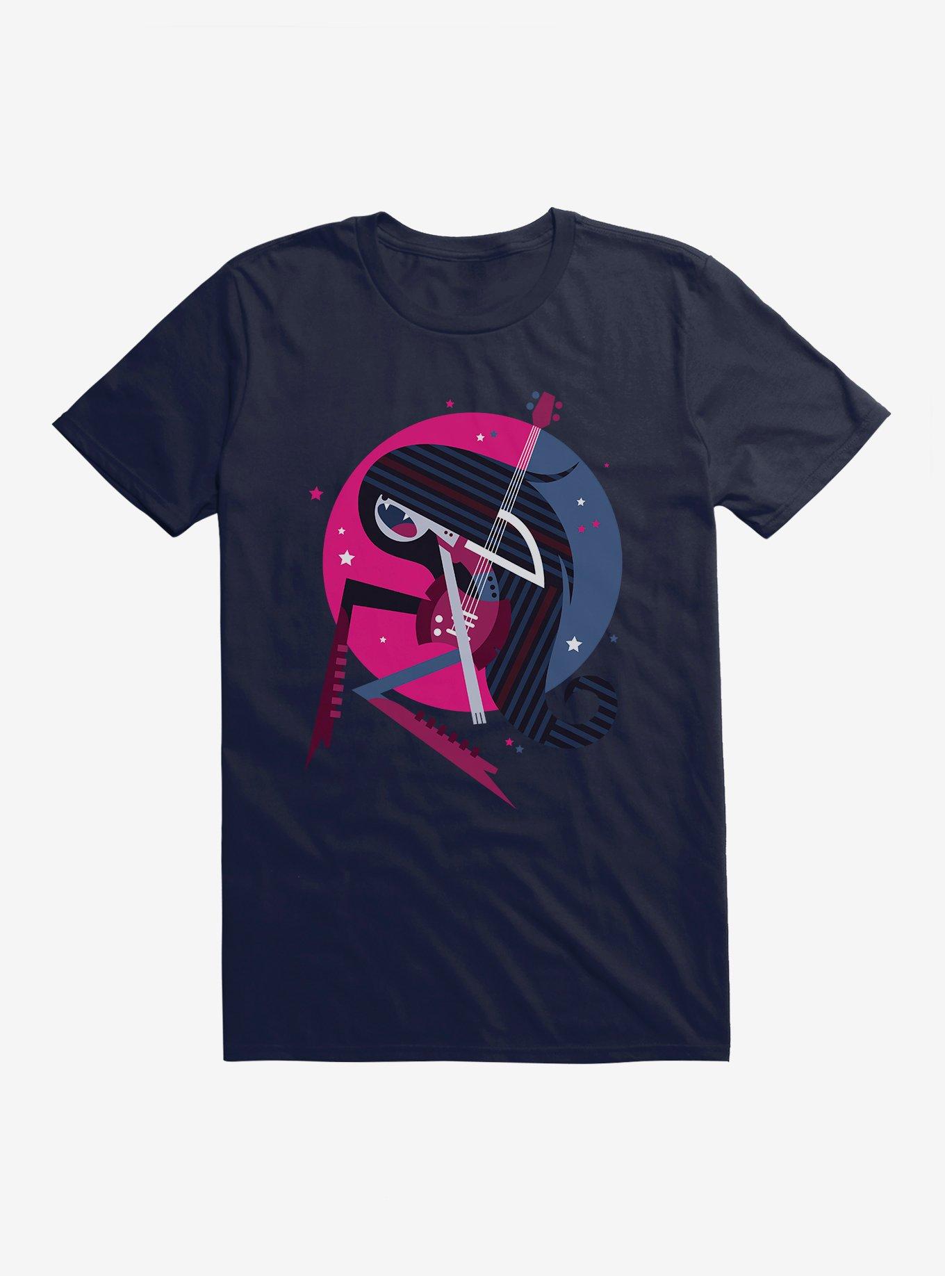 Adventure Time Marceline Rock Queen T-Shirt, NAVY, hi-res