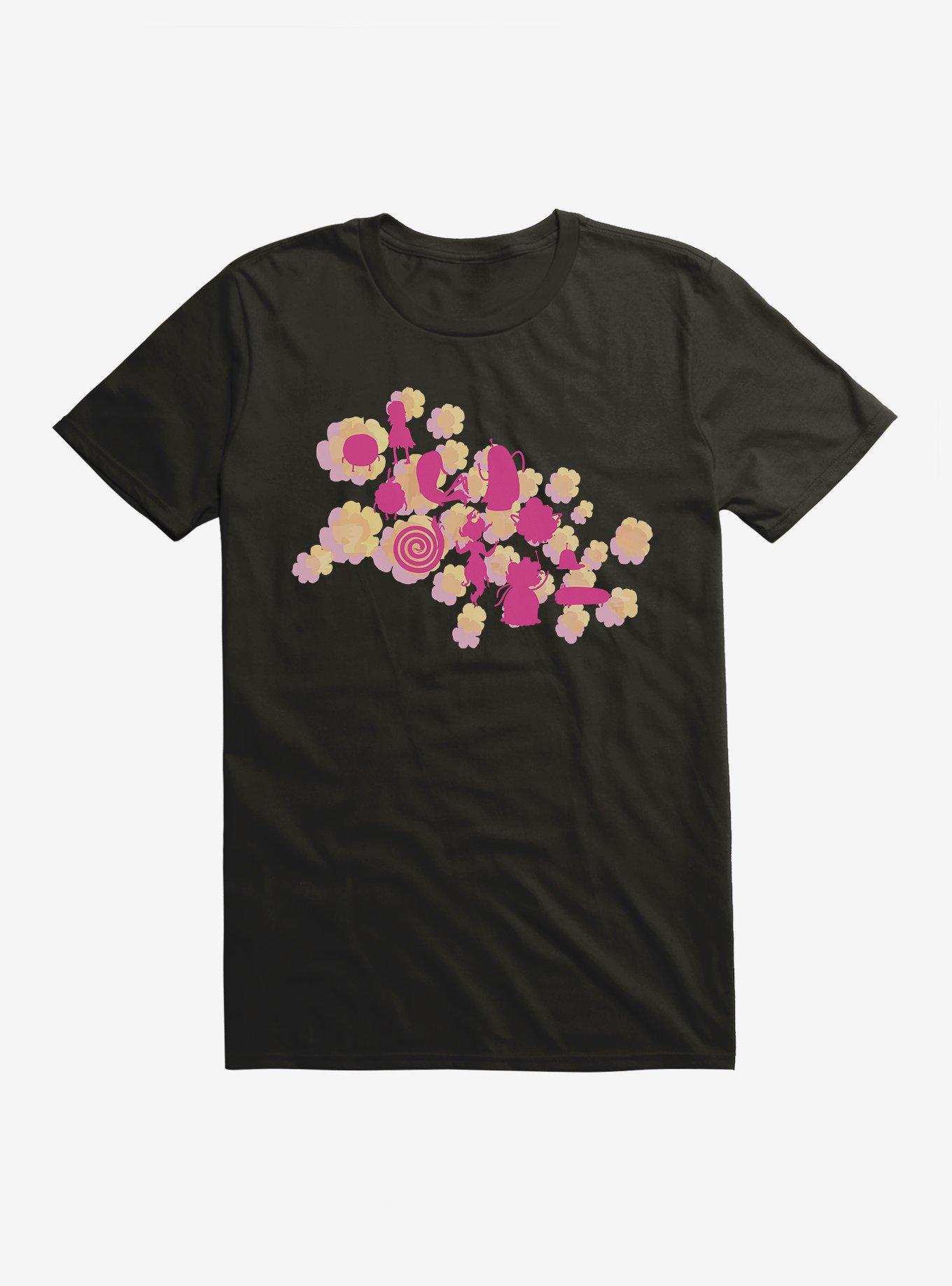 Adventure Time Silhouette Flowers T-Shirt, , hi-res