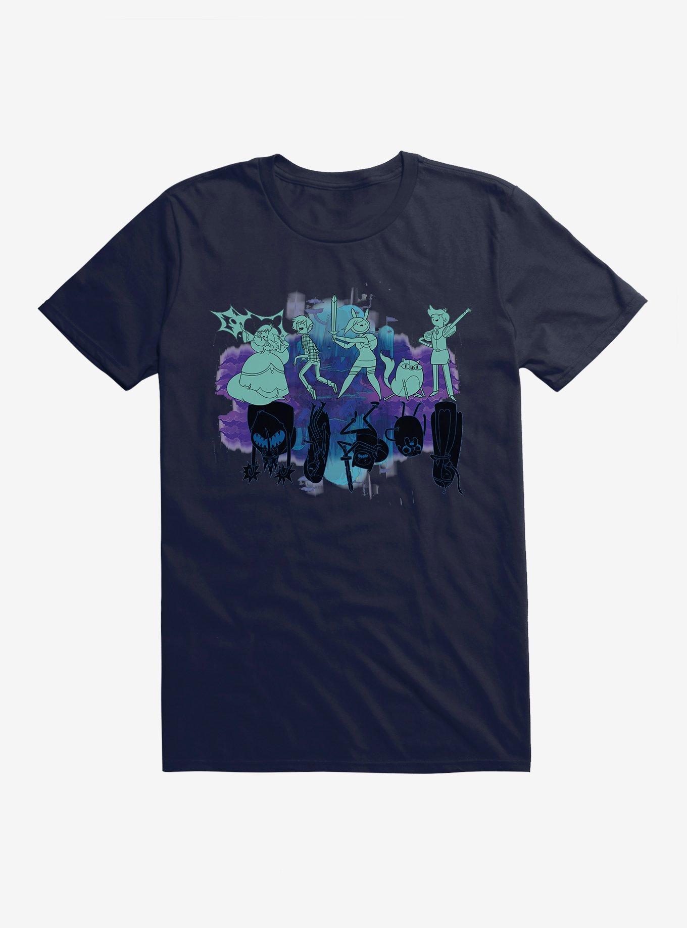 Adventure Time Upside Down Shadows T-Shirt, , hi-res