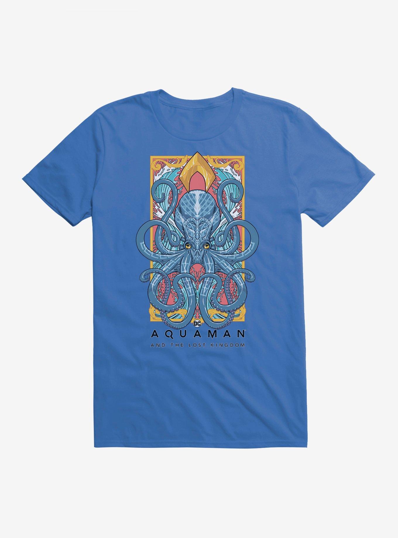 DC Comics Aquaman And The Lost Kingdom Octopus Poster T-Shirt, , hi-res