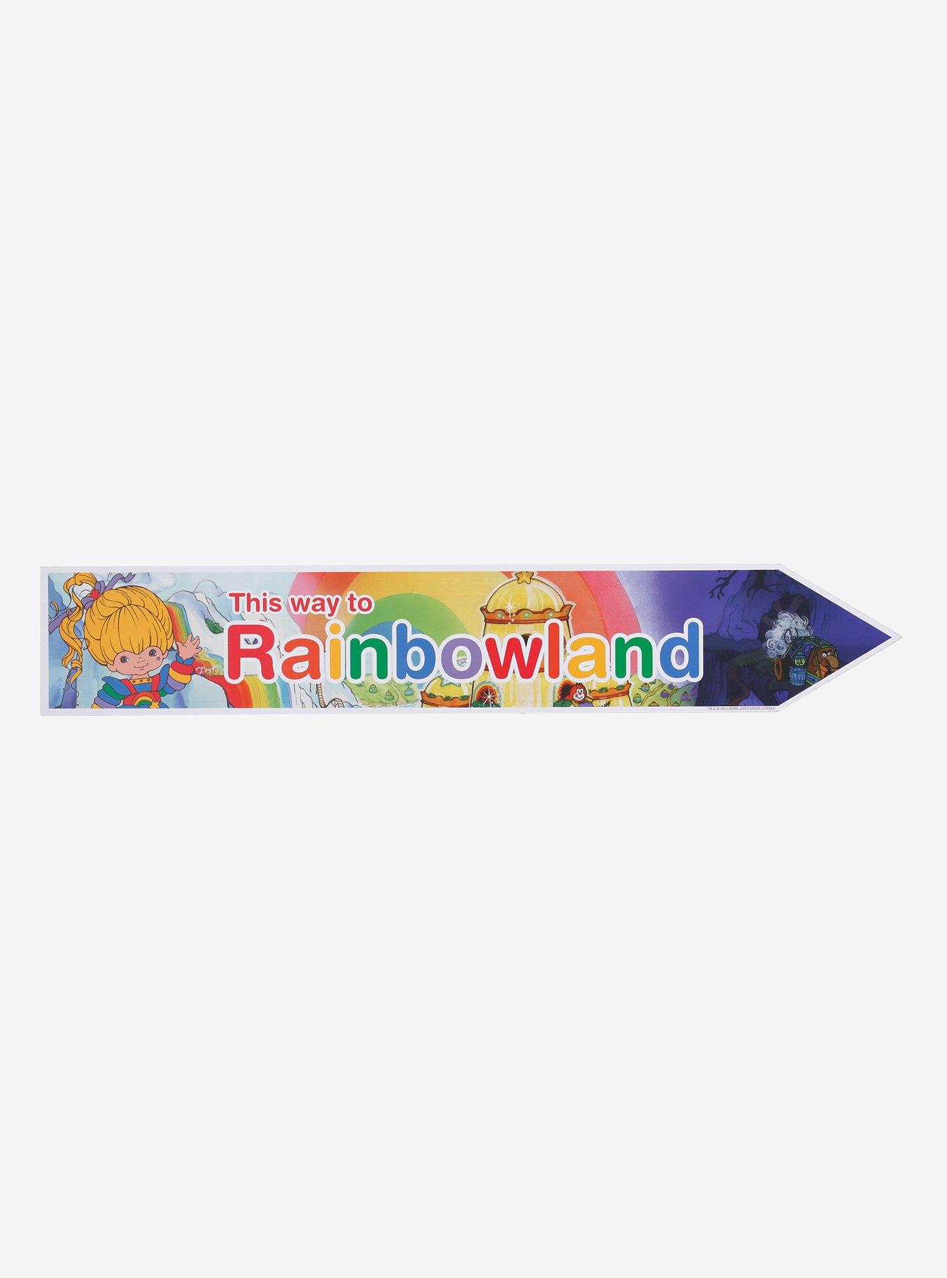 Rainbow Brite Rainbowland Arrow Wall Hanging, , hi-res