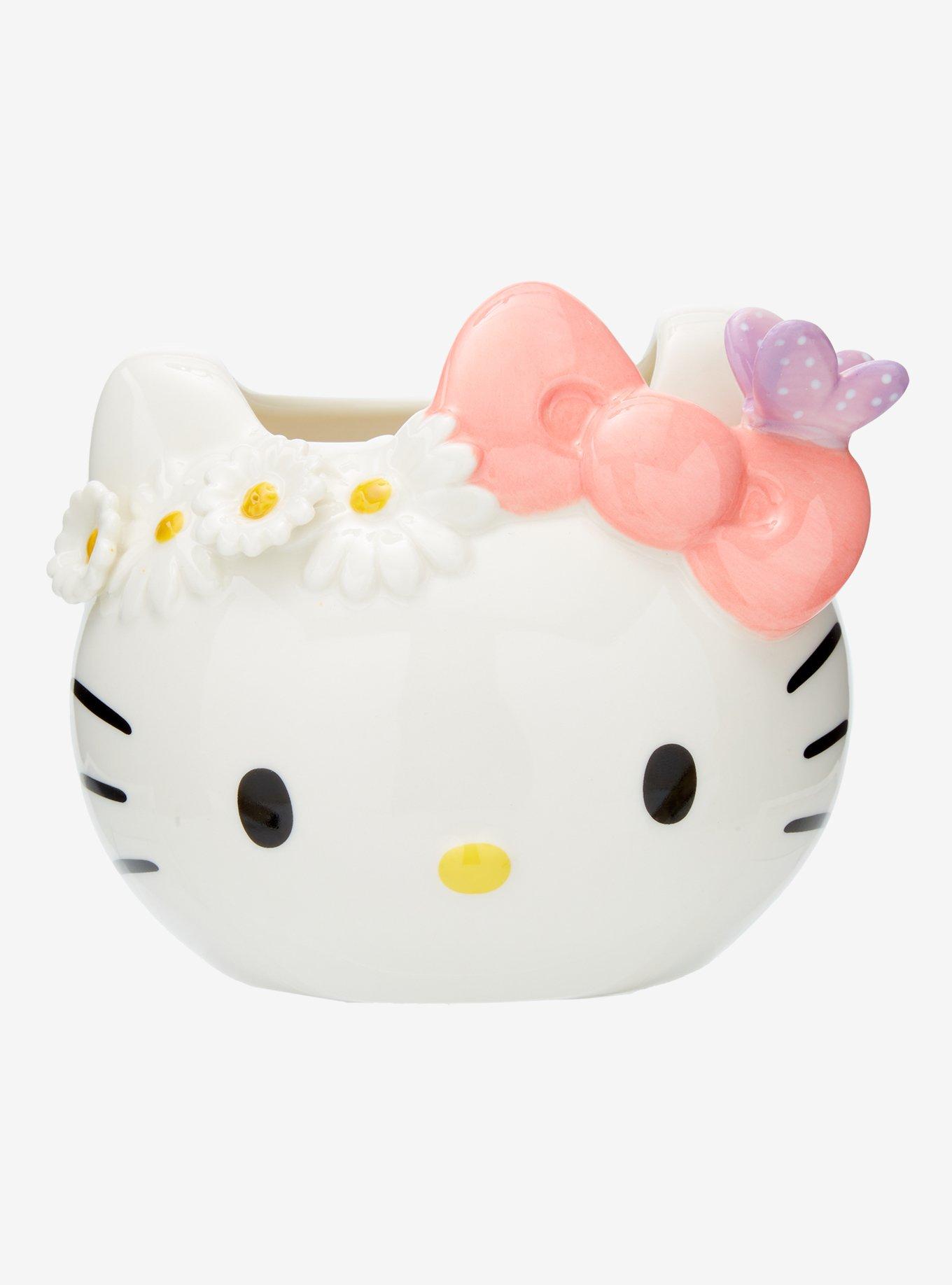 Sanrio Hello Kitty Floral Figural Planter