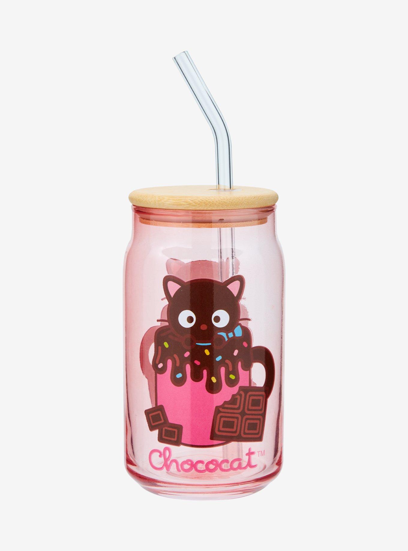 Sanrio Chococat Sprinkle Mug Pink Tumbler with Lid, , hi-res