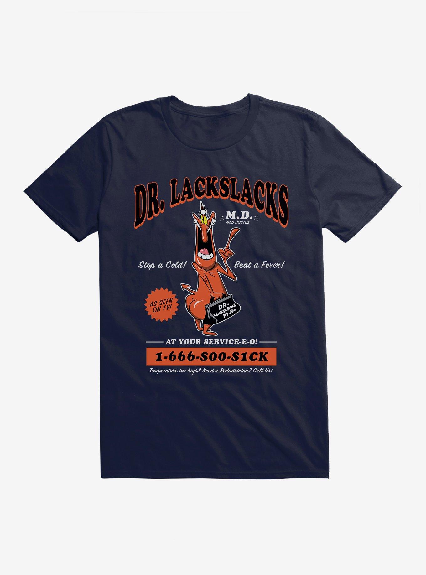 Cow And Chicken Dr. Lackslacks T-Shirt