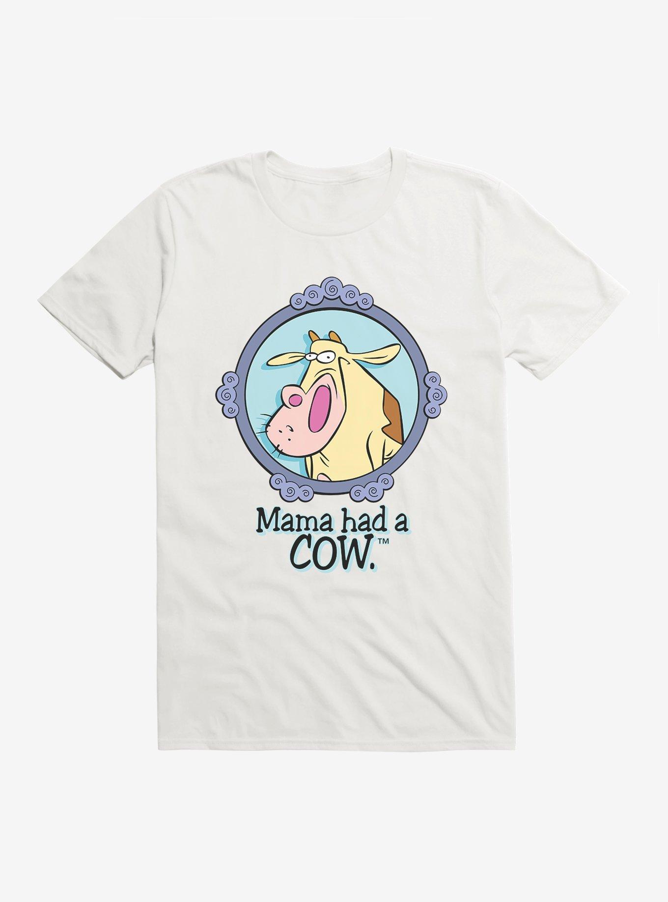 Cow And Chicken Mama Had a T-Shirt