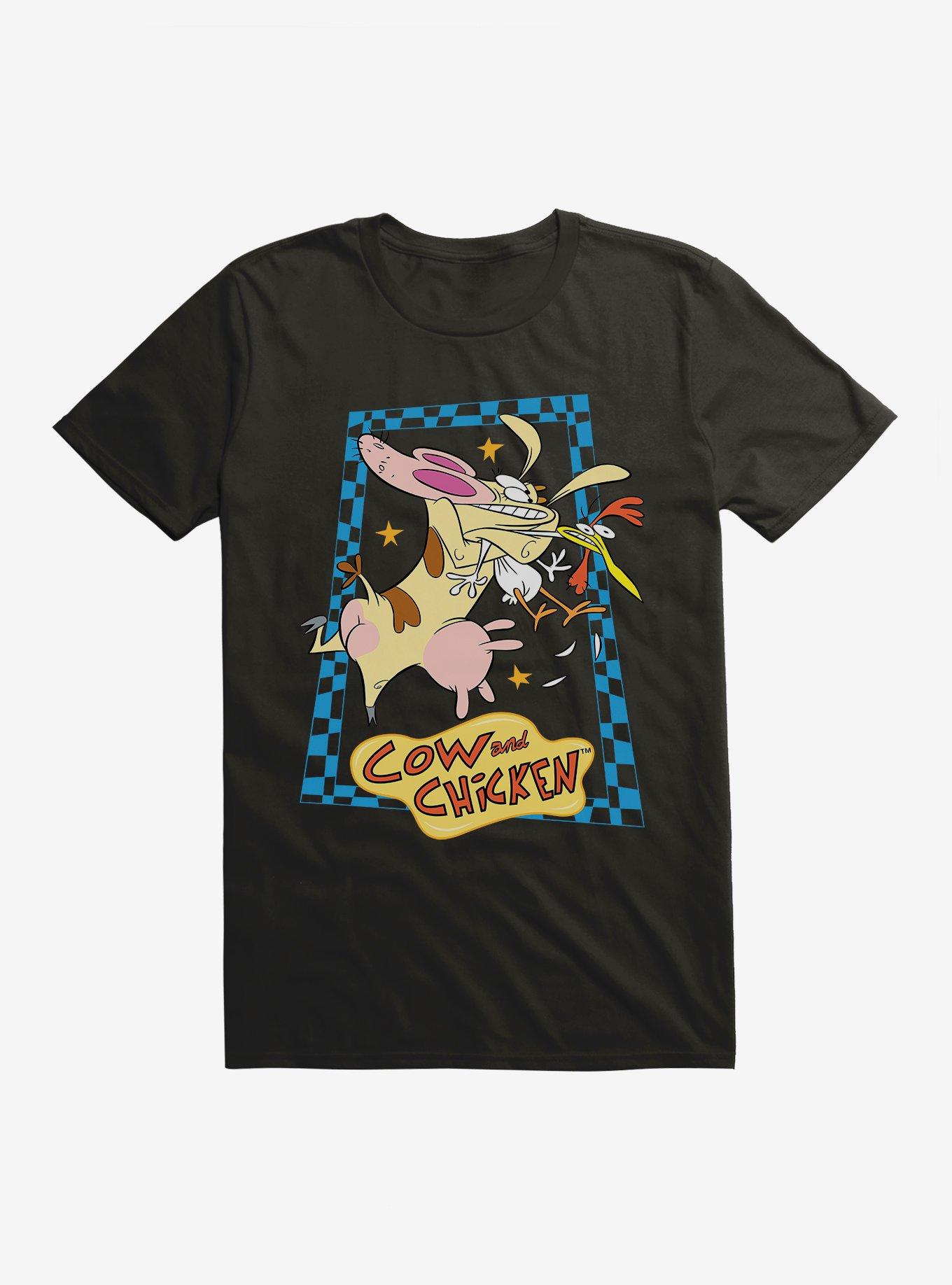 Cow And Chicken Squeeze T-Shirt