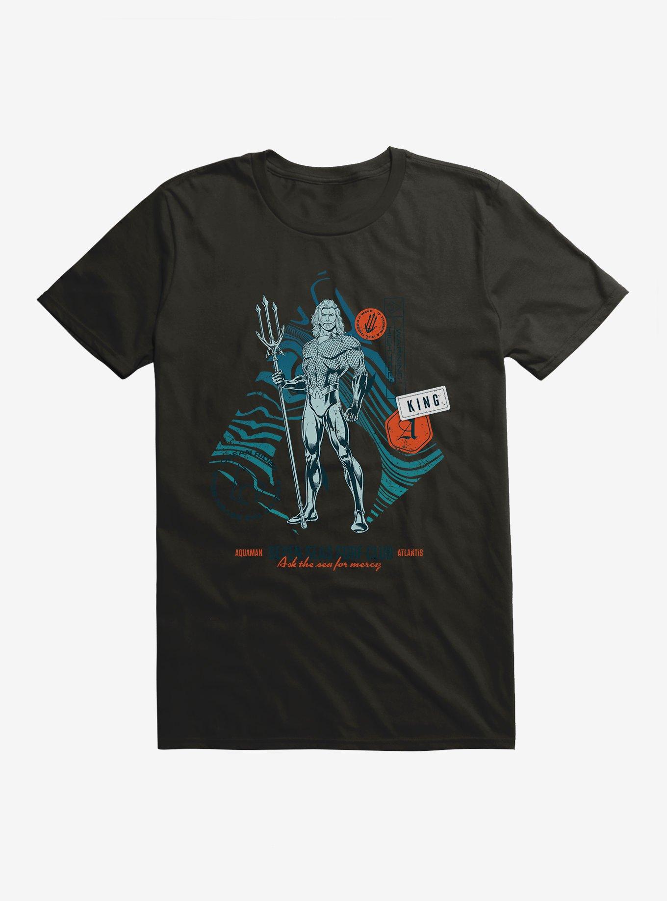 DC Comics Aquaman Classic Seven Seas Surf Club T-Shirt, , hi-res