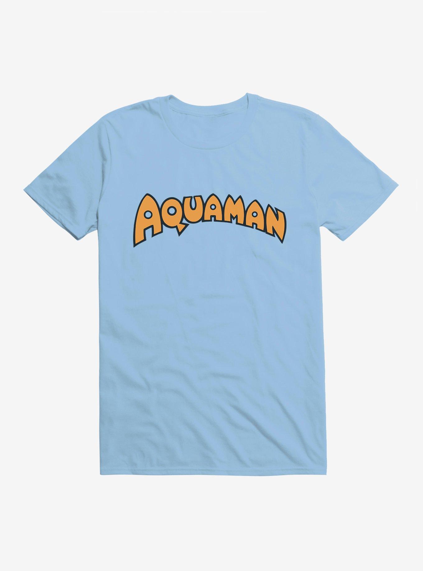 DC Comics Aquaman Vintage Silver Age Logo T-Shirt