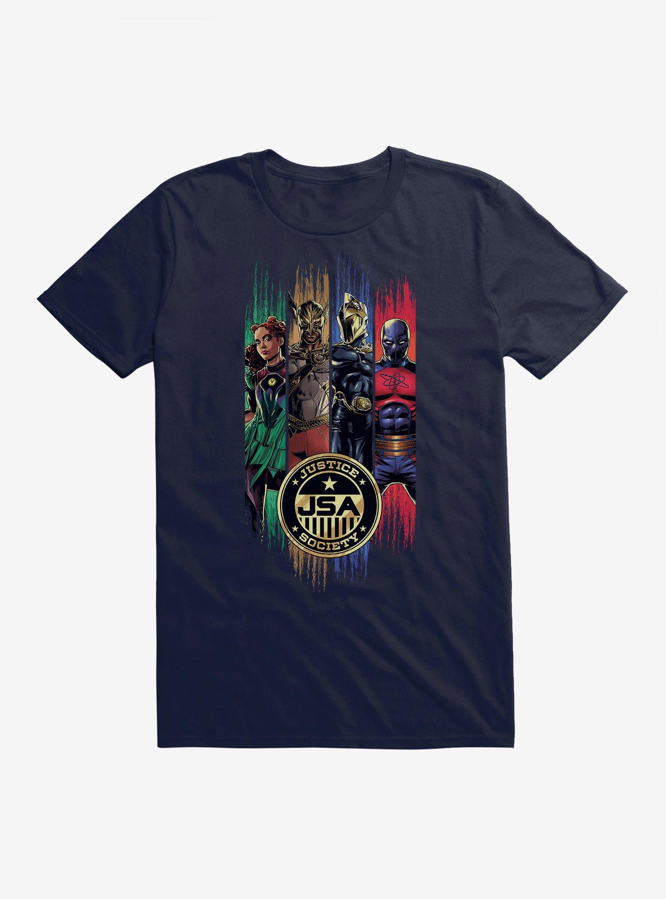 DC Comics Black Adam Justice Society Of America T-Shirt, , hi-res