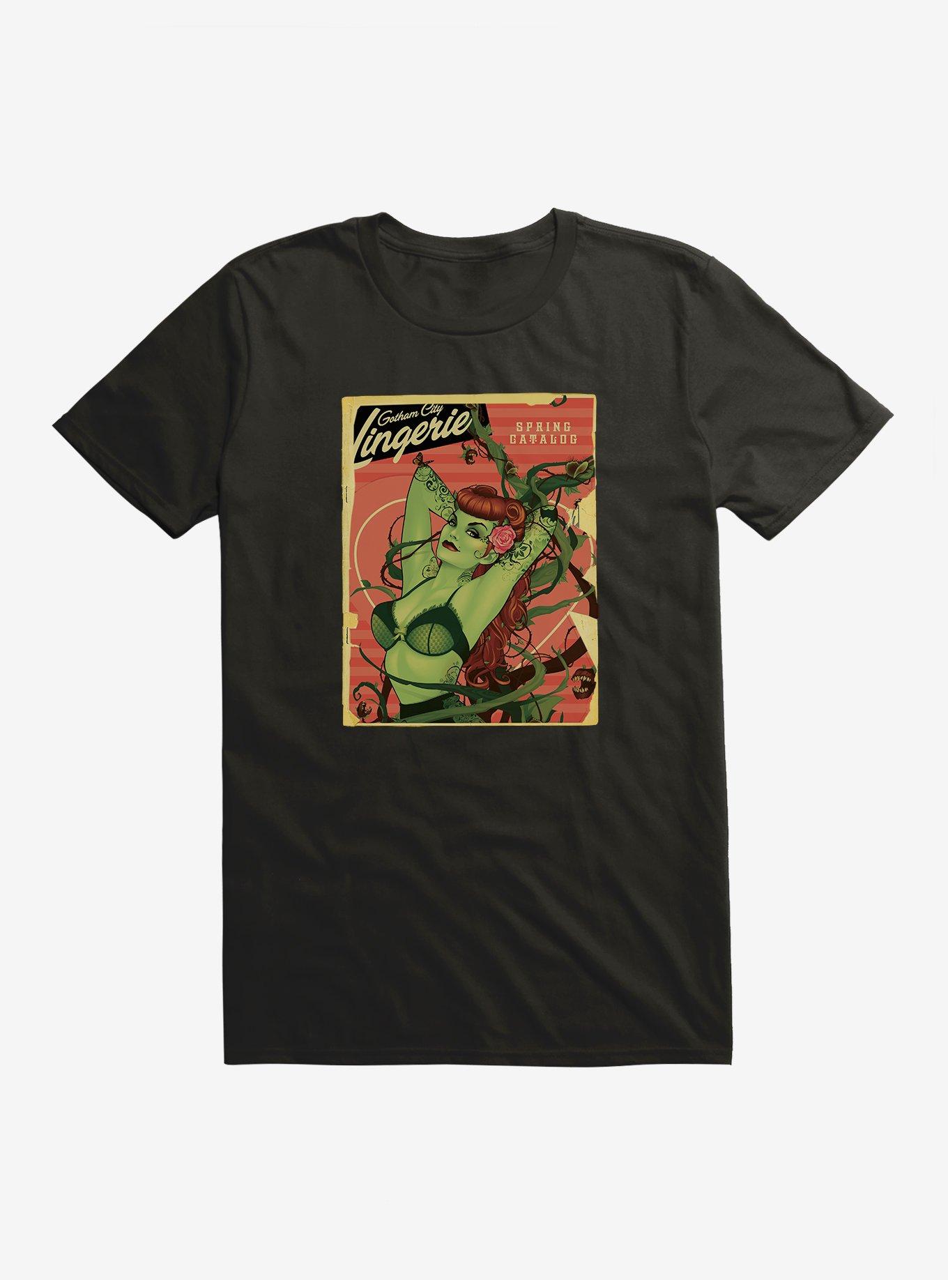 DC Comics Bombshells Poison Ivy Gotham City Lingerie T-Shirt, , hi-res