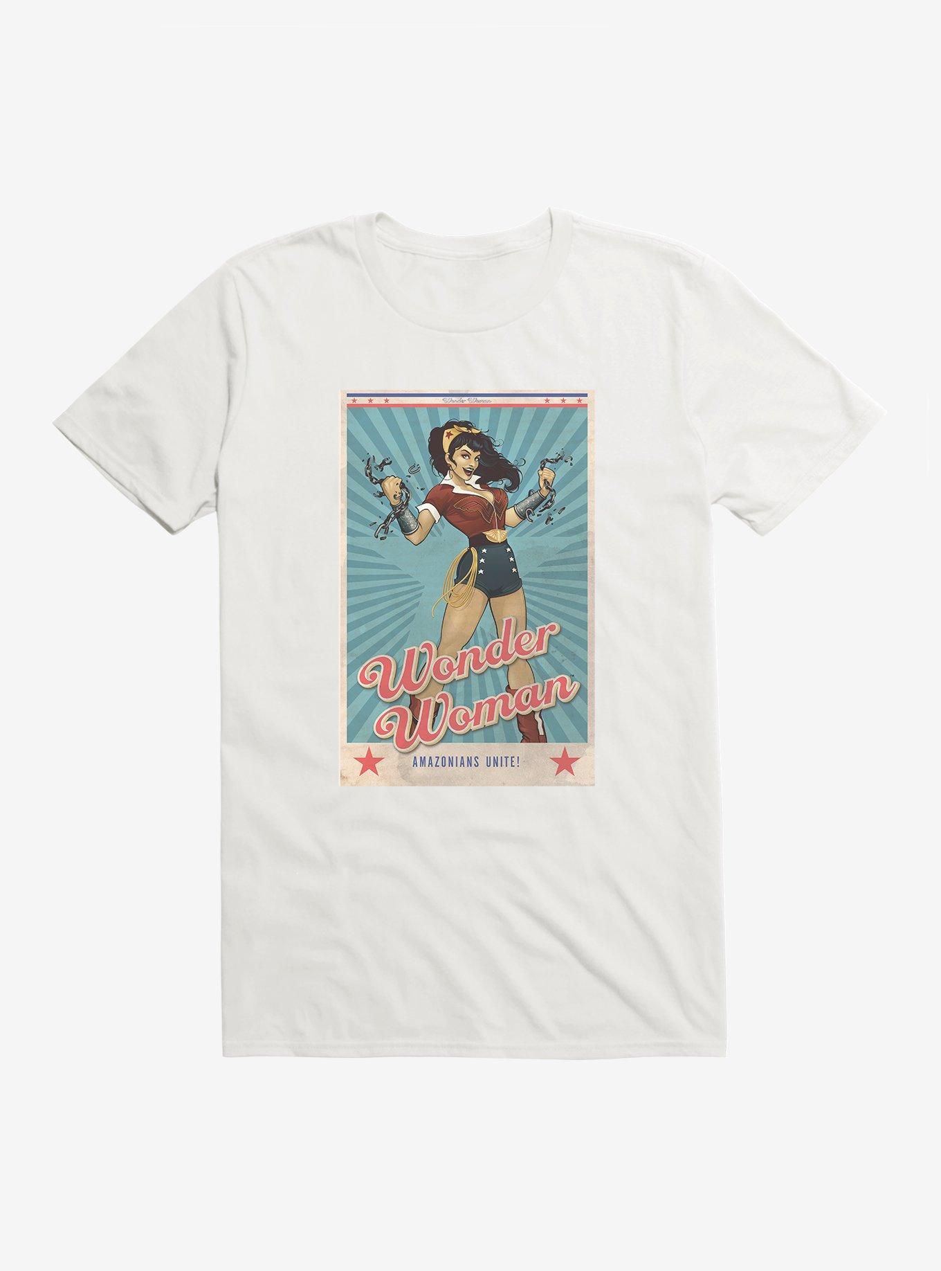 DC Comics Bombshells Wonder Woman Amazonians Unite T-Shirt, , hi-res