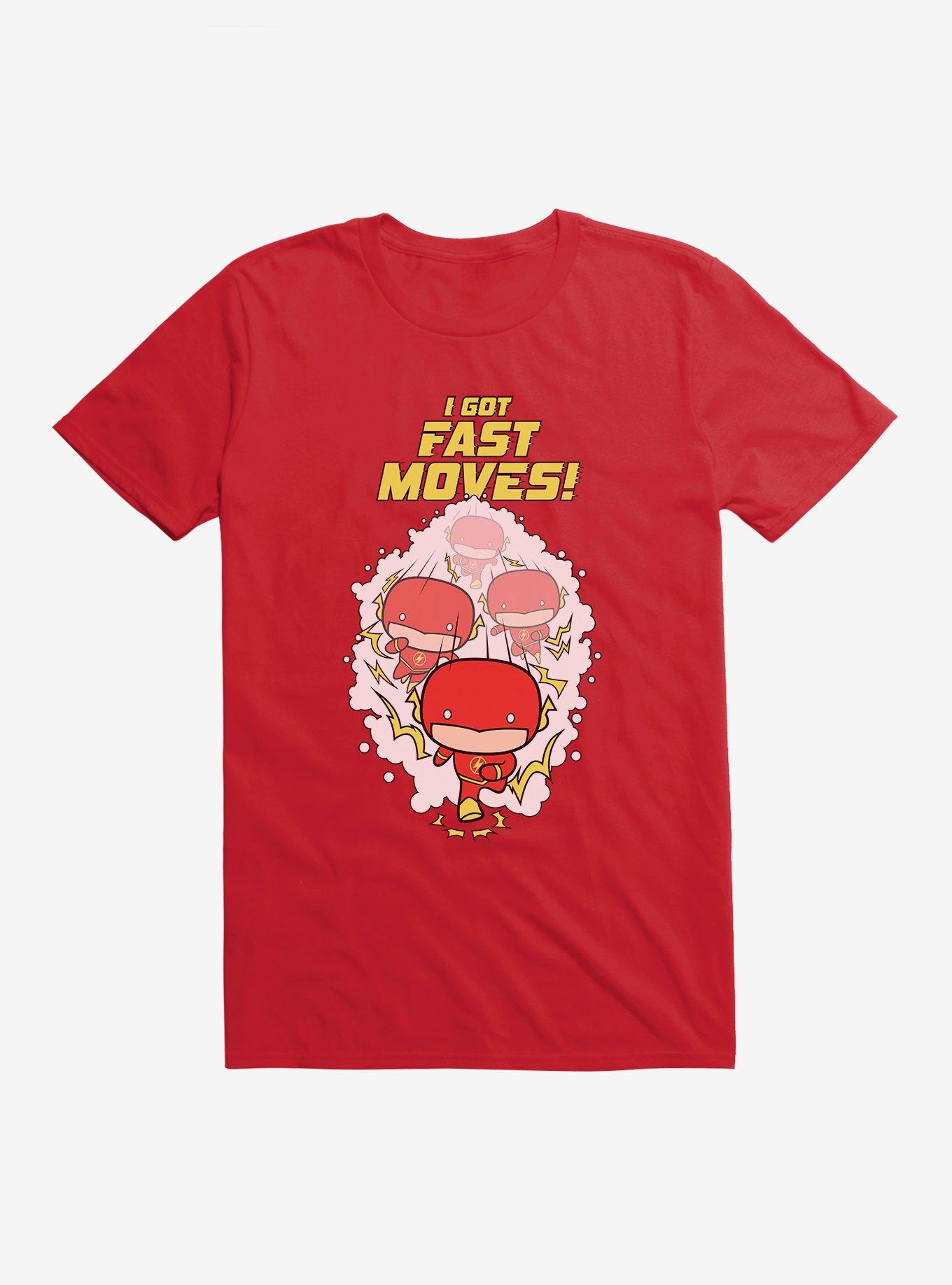 DC Comics Chibi The Flash Fast Moves T-Shirt