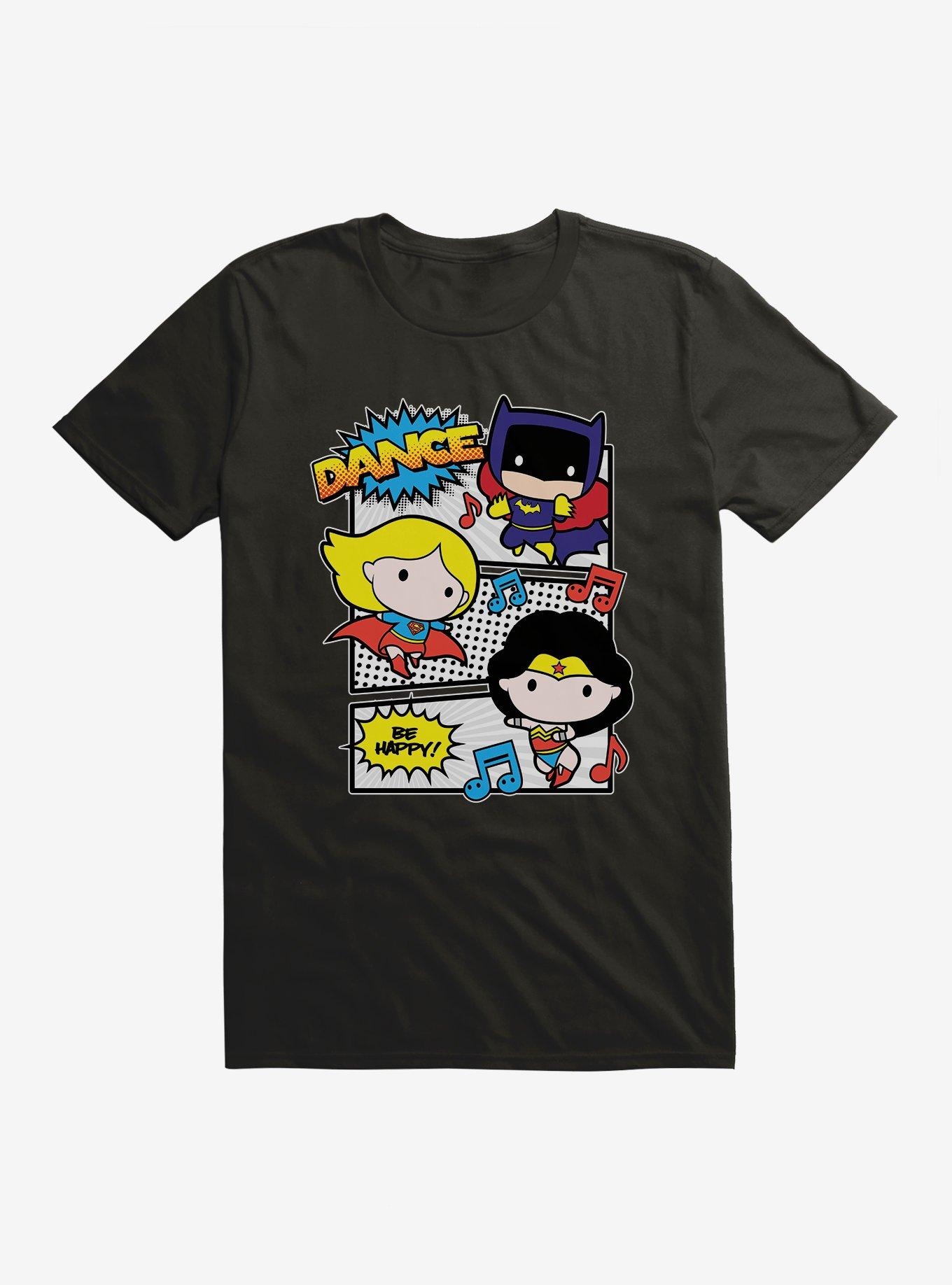 DC Comics Chibi Happy Dance Party T-Shirt, , hi-res