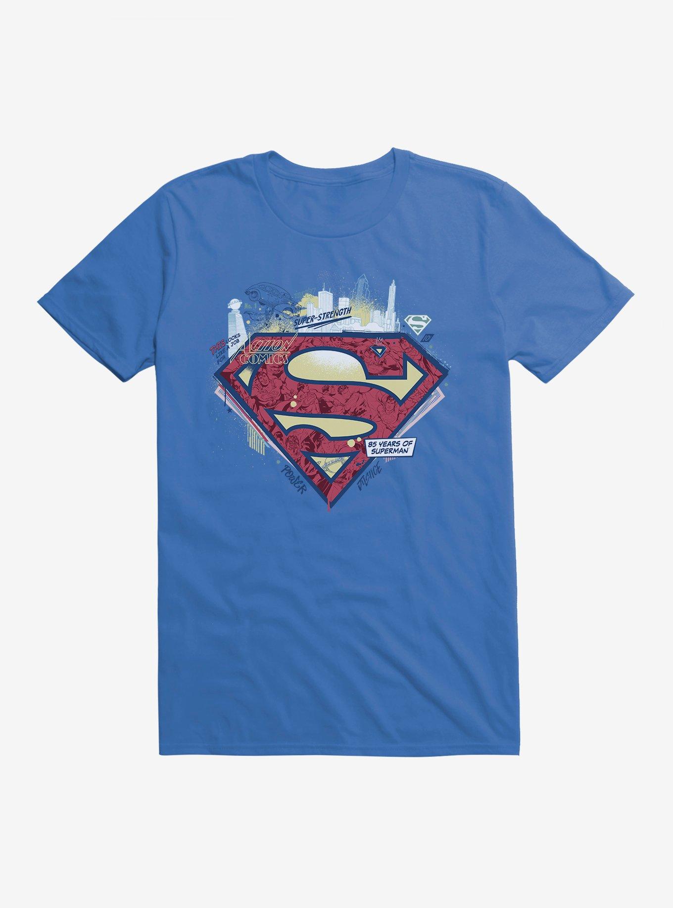 DC Comics Superman 85 Years Symbol T-Shirt