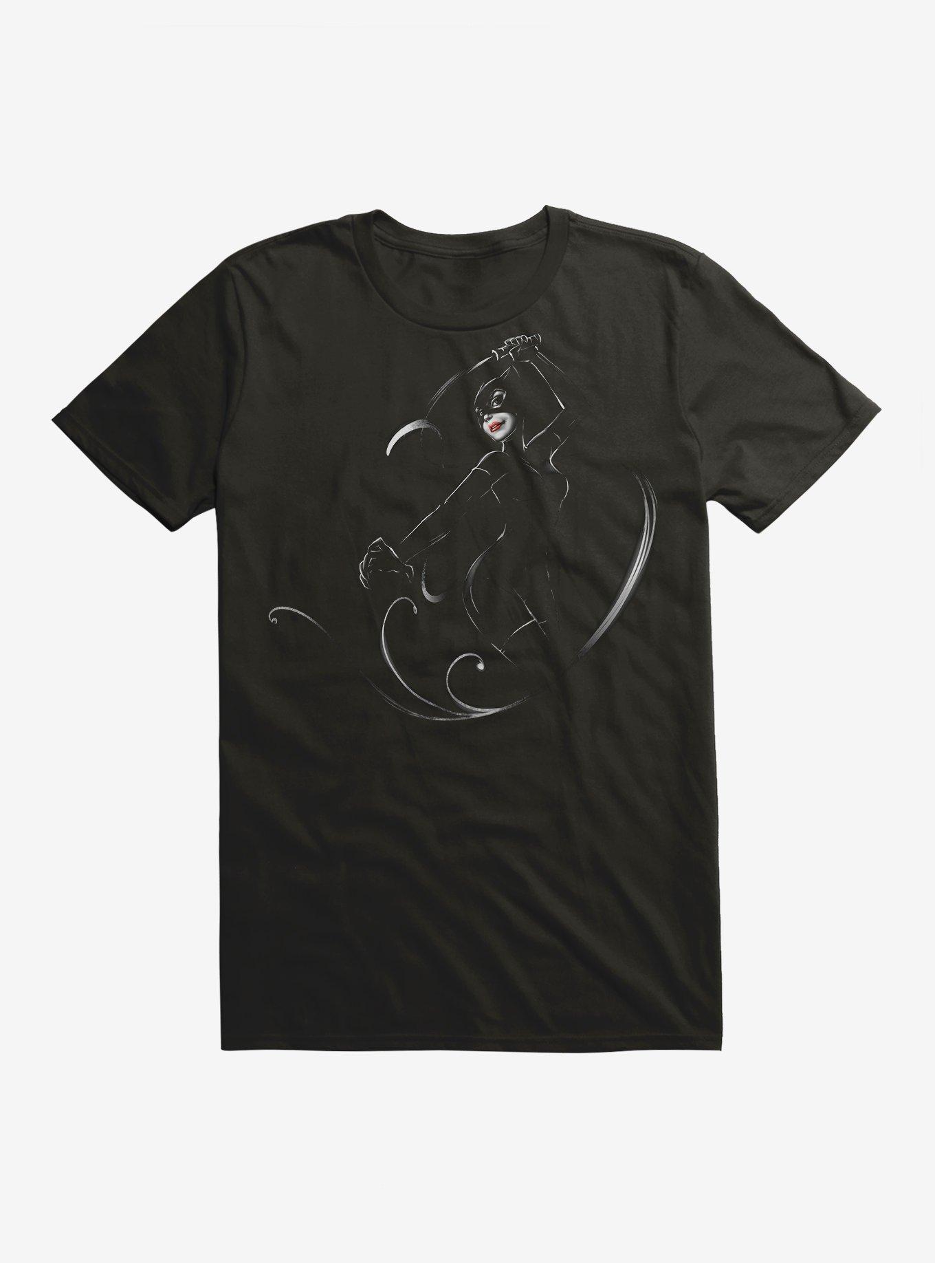 DC Comics Catwoman T-Shirt, BLACK, hi-res