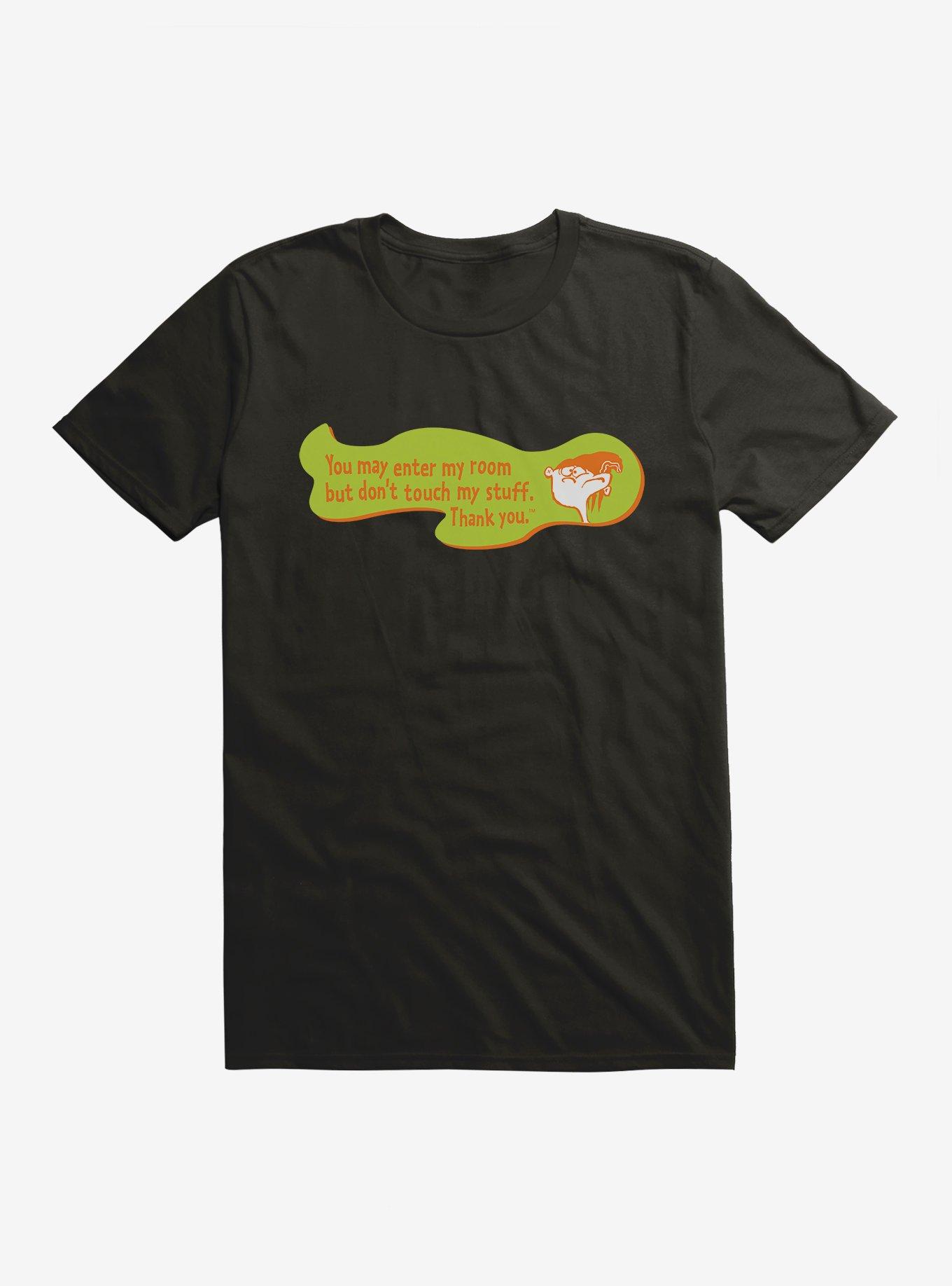 Ed, Edd N Eddy Don't Touch T-Shirt, BLACK, hi-res