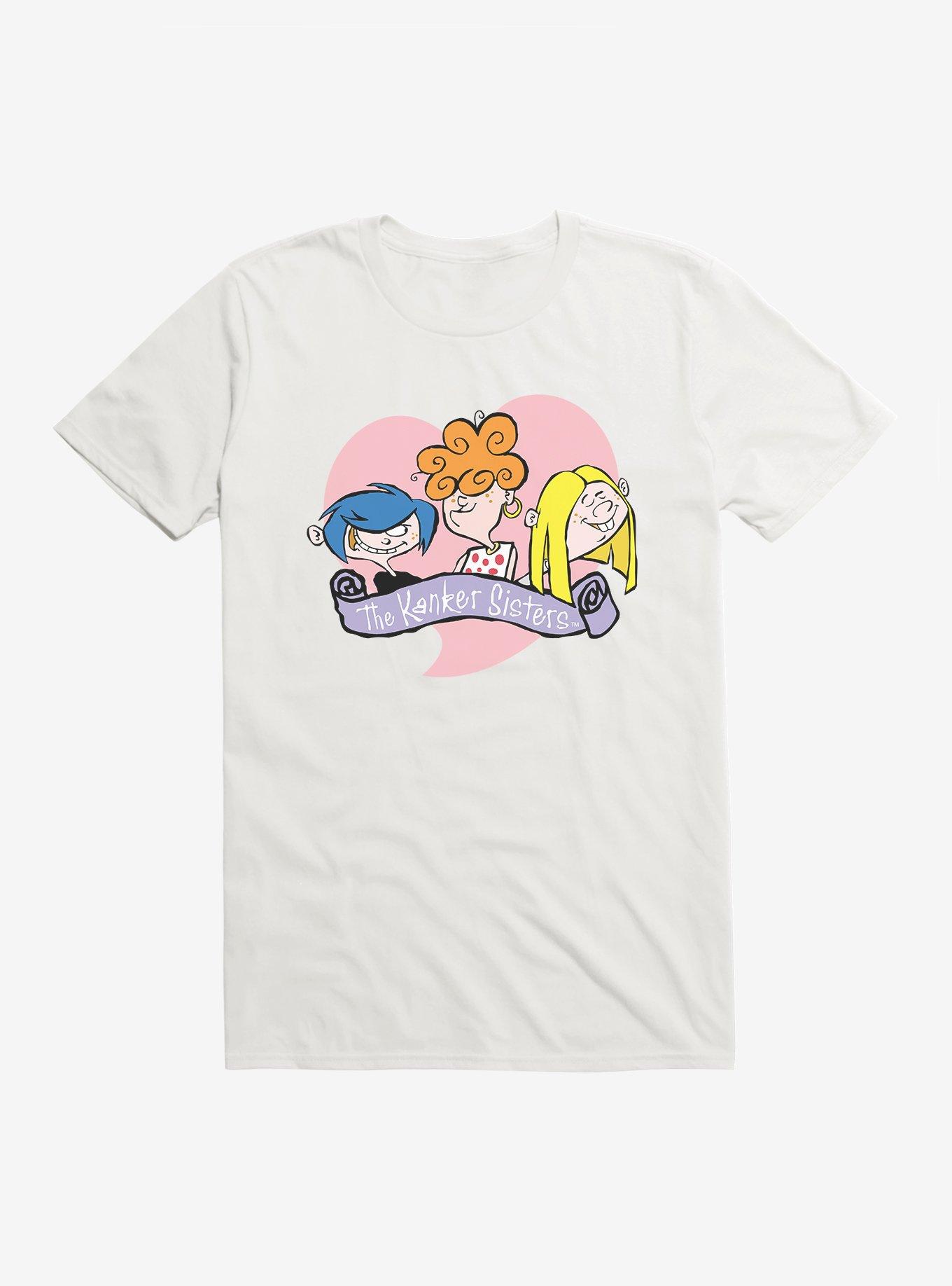 Ed, Edd N Eddy Kanker Sisters T-Shirt, WHITE, hi-res