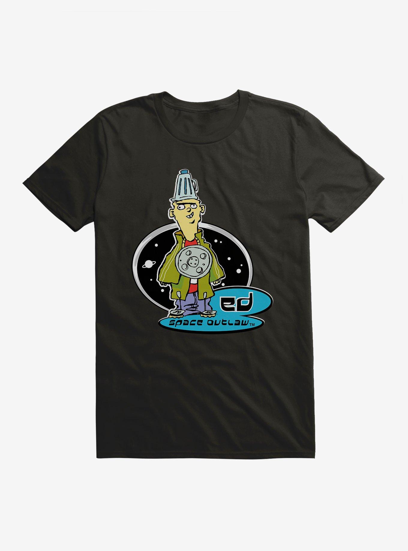 Ed, Edd N Eddy Space Outlaw Ed T-Shirt, BLACK, hi-res