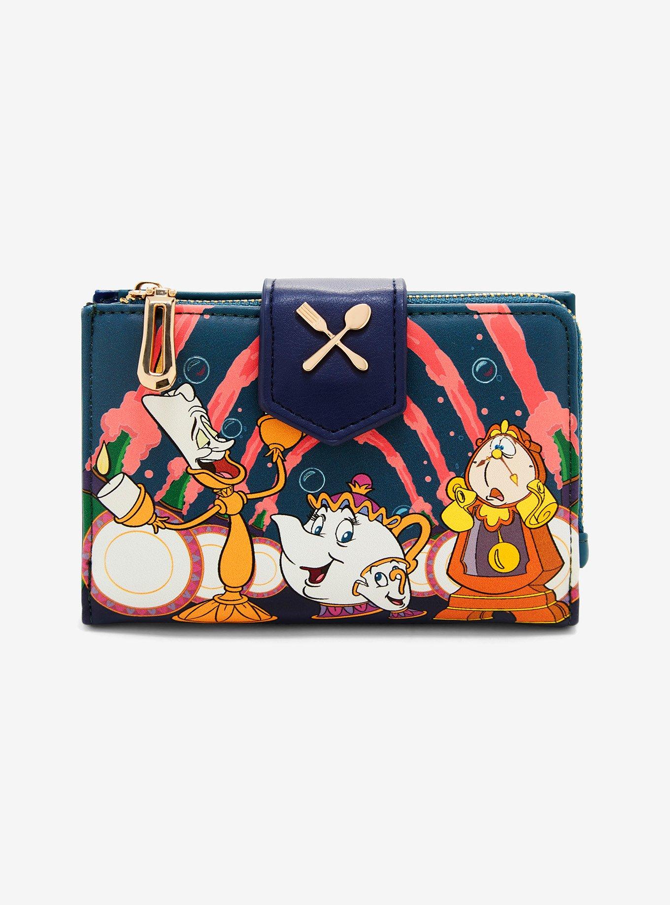 Our Universe Beauty and the Beast Be Our Guest Wallet — BoxLunch Exclusive, , hi-res