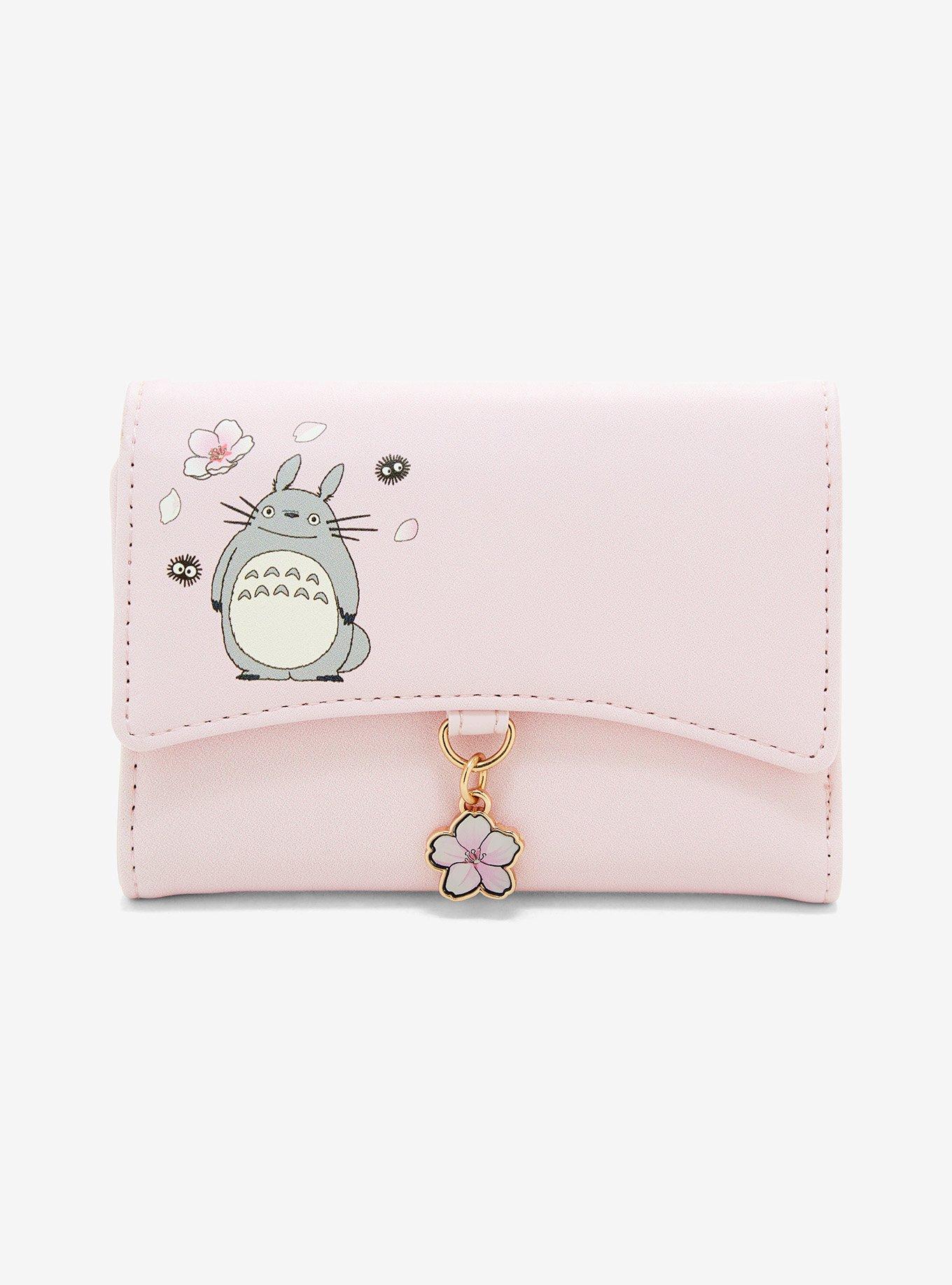 Studio Ghibli® My Neighbor Totoro Cherry Blossom Wallet — BoxLunch Exclusive, , hi-res