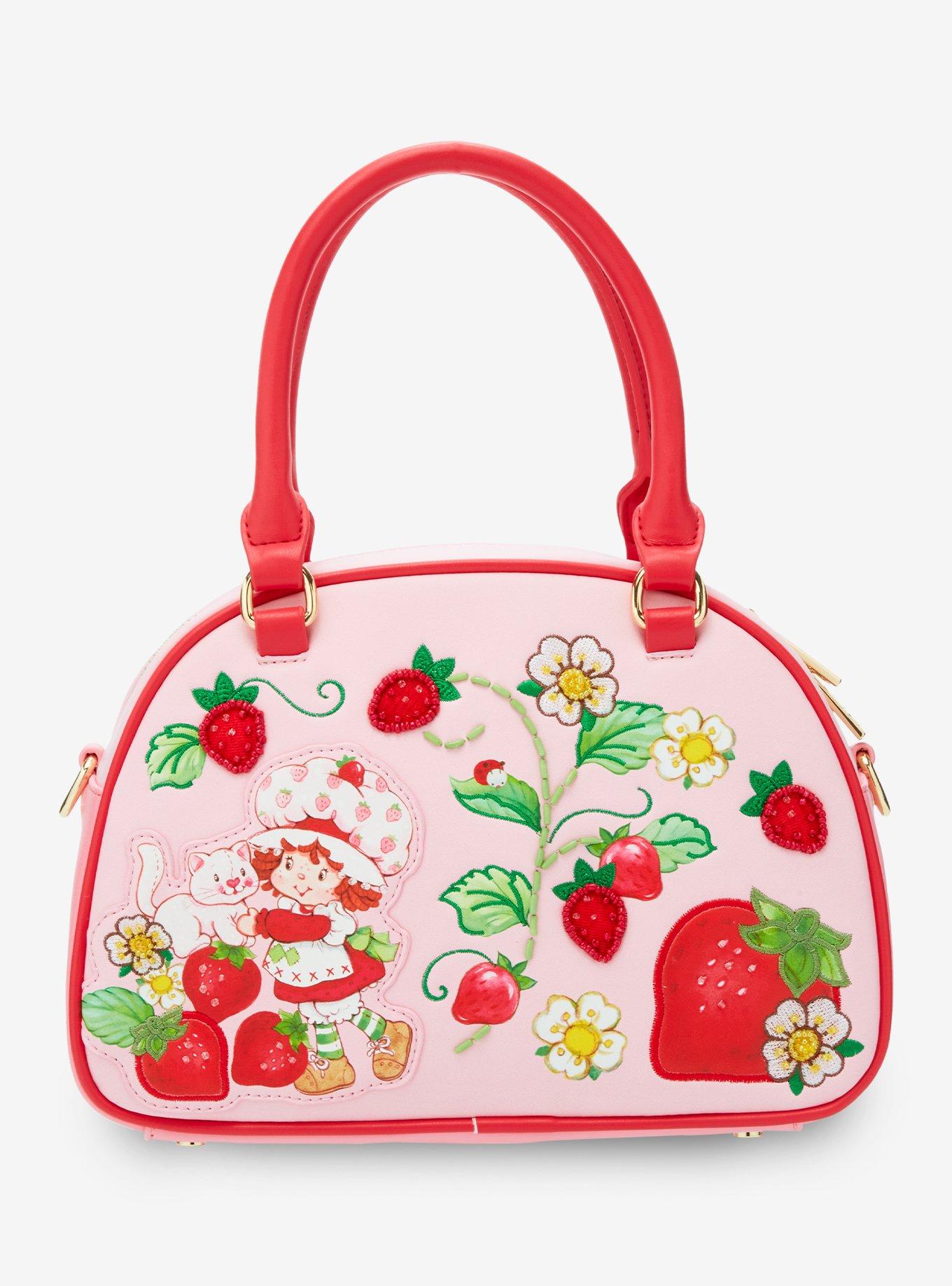 Strawberry Shortcake Floral Berry Handbag - BoxLunch Exclusive, , hi-res