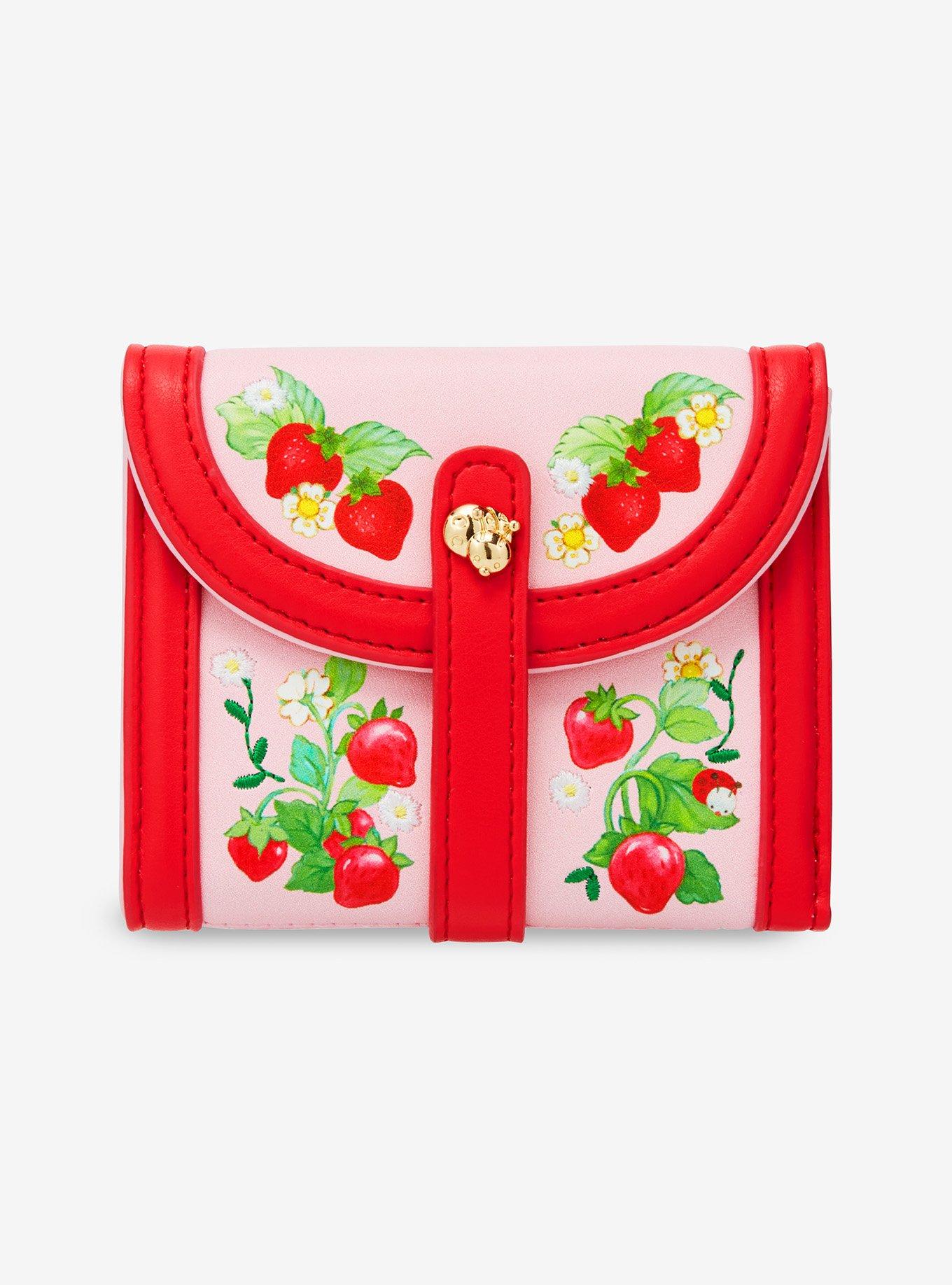 Strawberry Shortcake Embroidered Beaded Wallet — BoxLunch Exclusive, , hi-res