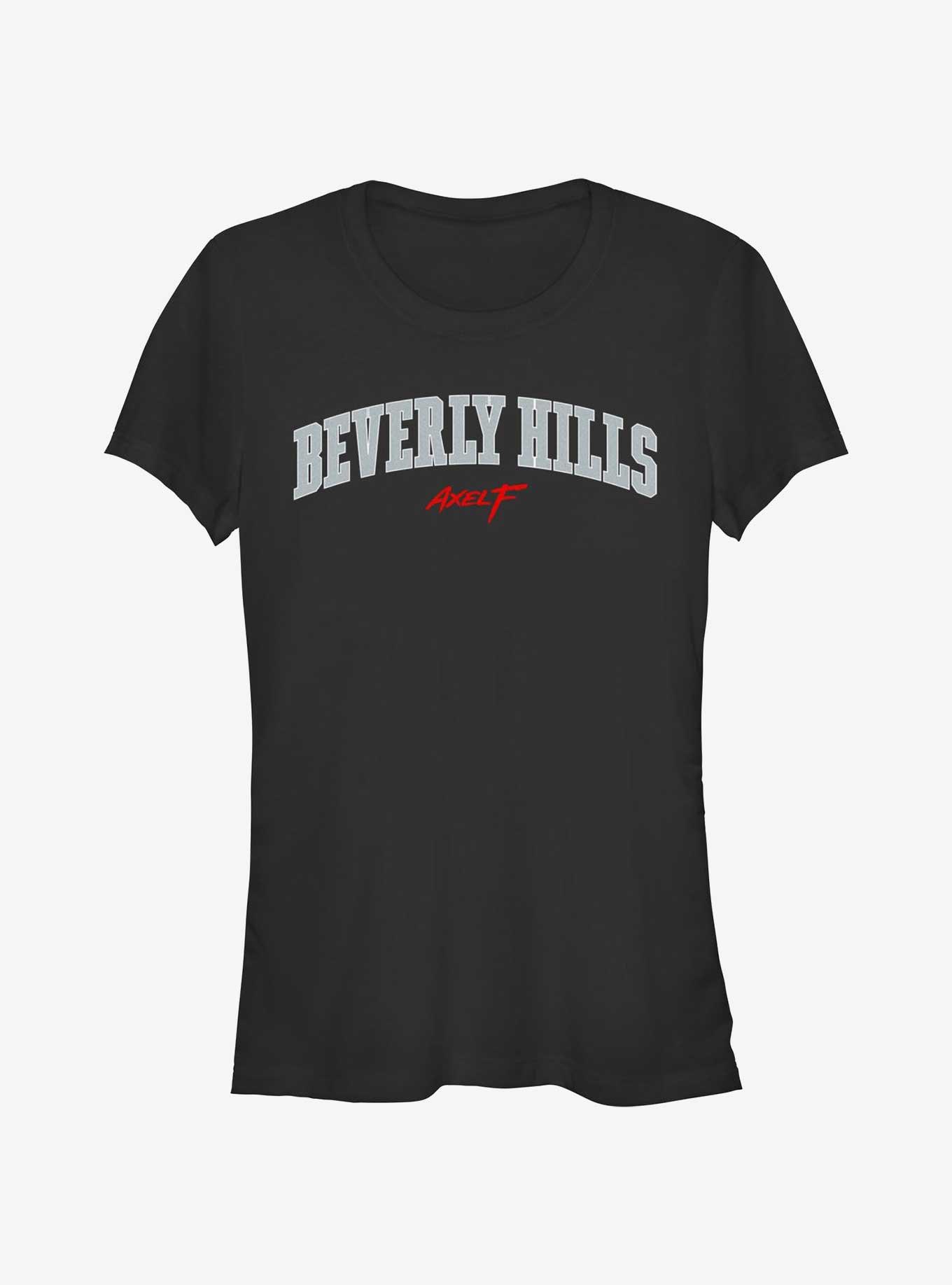 Beverly Hills Cop Collegiate Hills Girls T-Shirt, BLACK, hi-res