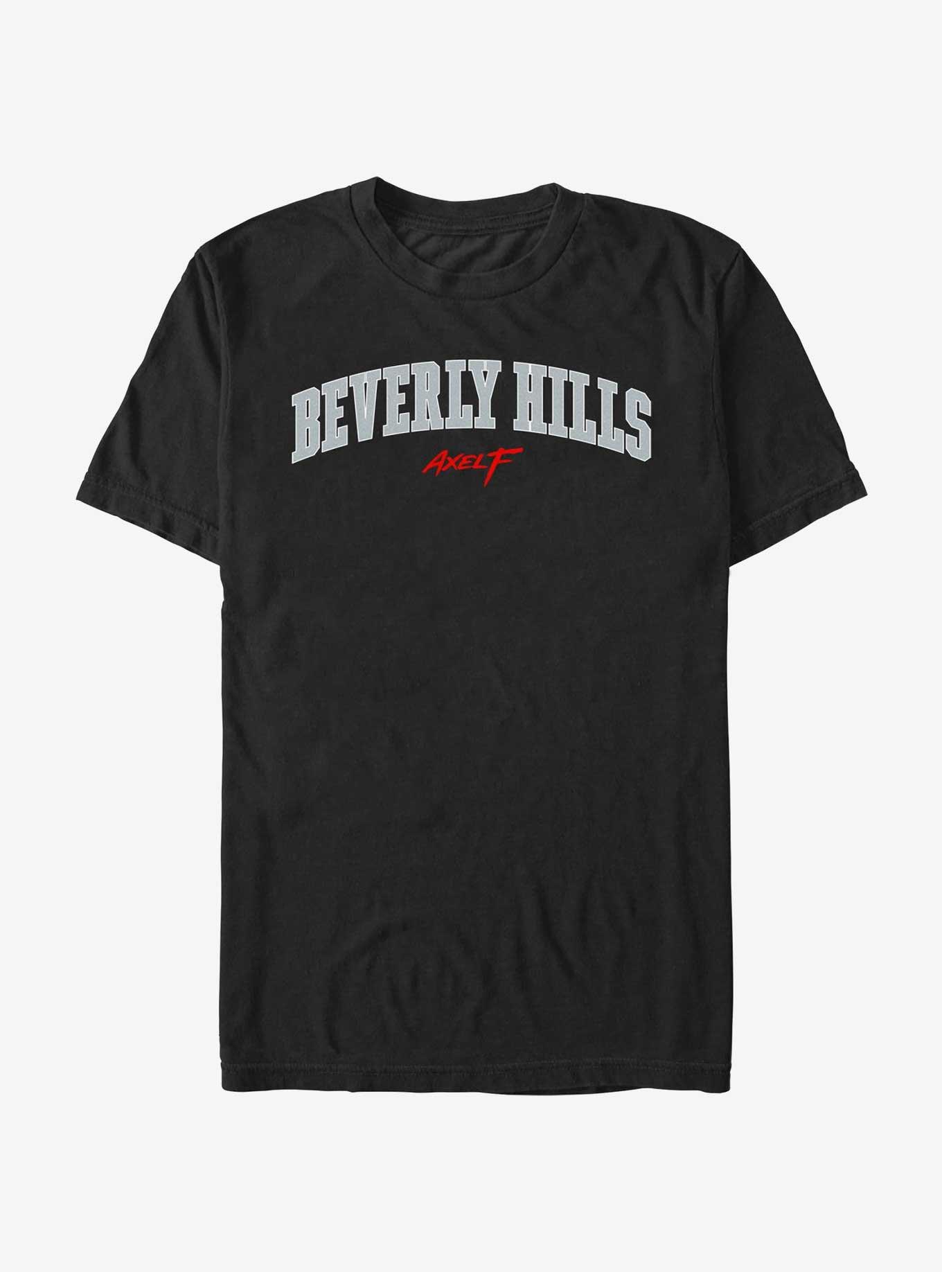 Beverly Hills Cop Collegiate Hills T-Shirt, BLACK, hi-res