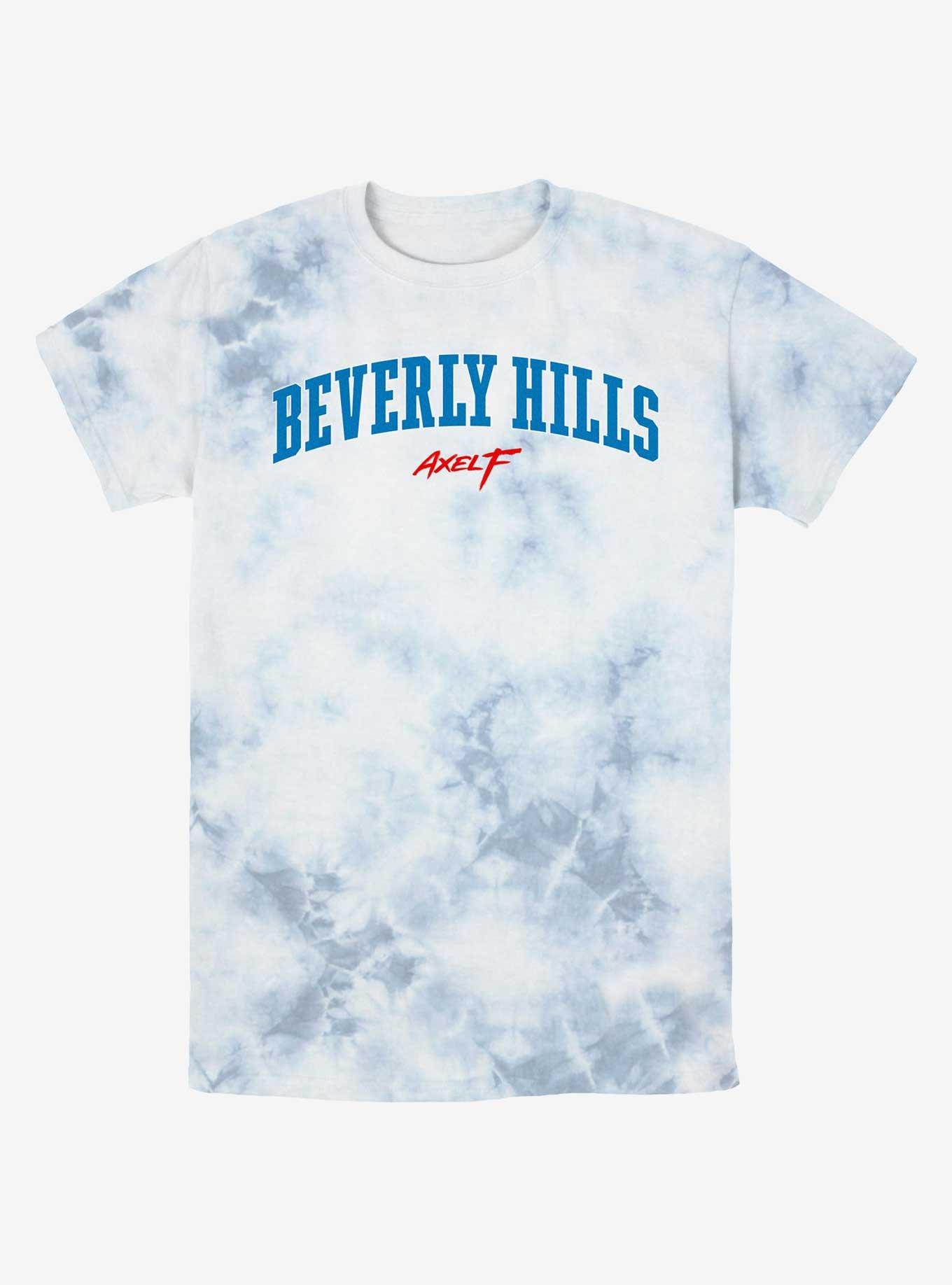 Beverly Hills Cop Beverly Collegiate Tie-Dye T-Shirt, WHITEBLUE, hi-res