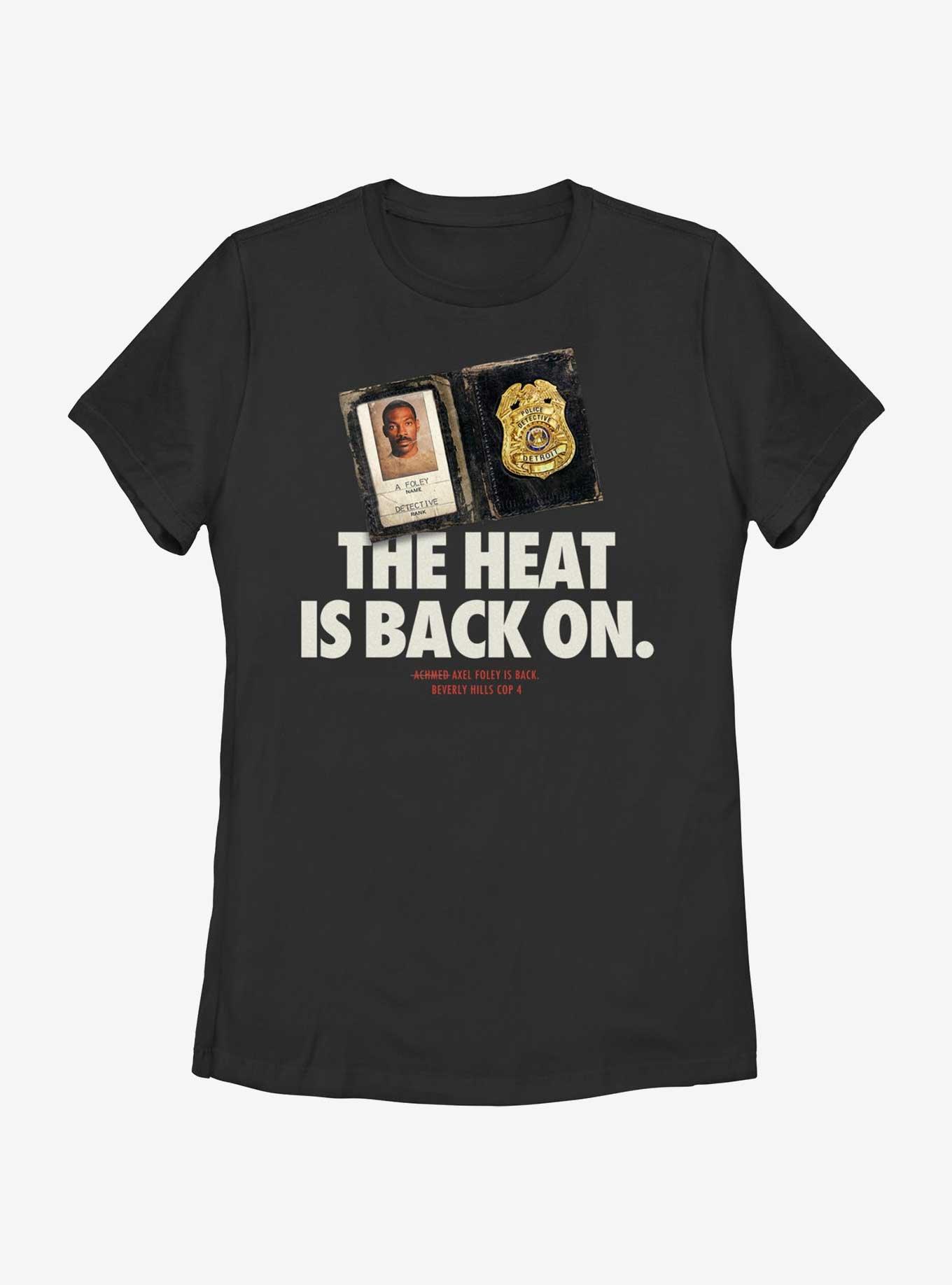 Beverly Hills Cop Heat Is Back On Womens T-Shirt, , hi-res