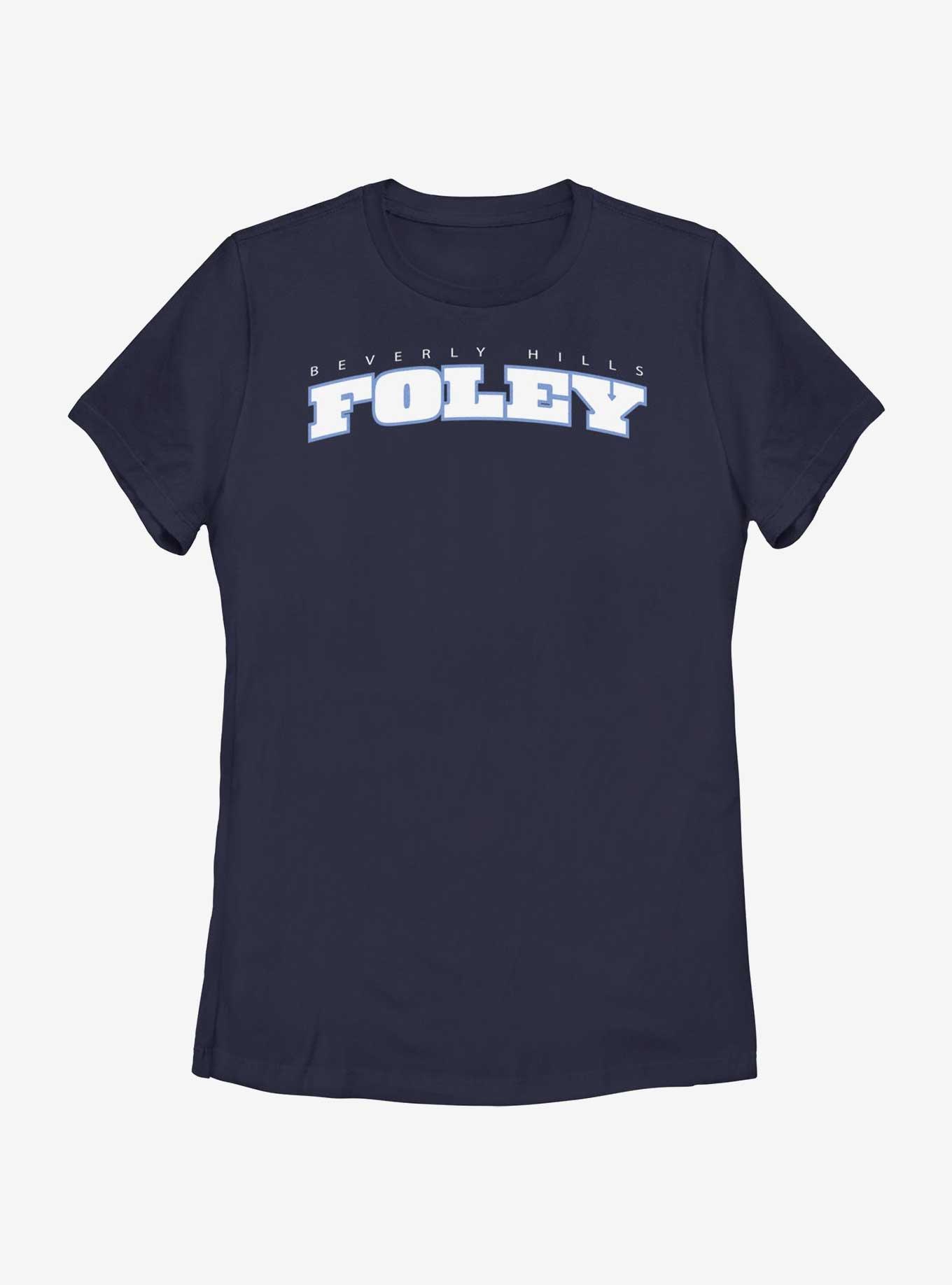 Beverly Hills Cop Foley Block Womens T-Shirt, NAVY, hi-res