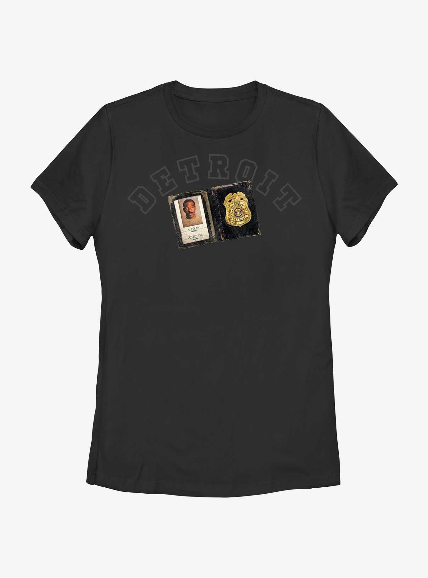 Beverly Hills Cop Detroit Badge Womens T-Shirt, , hi-res