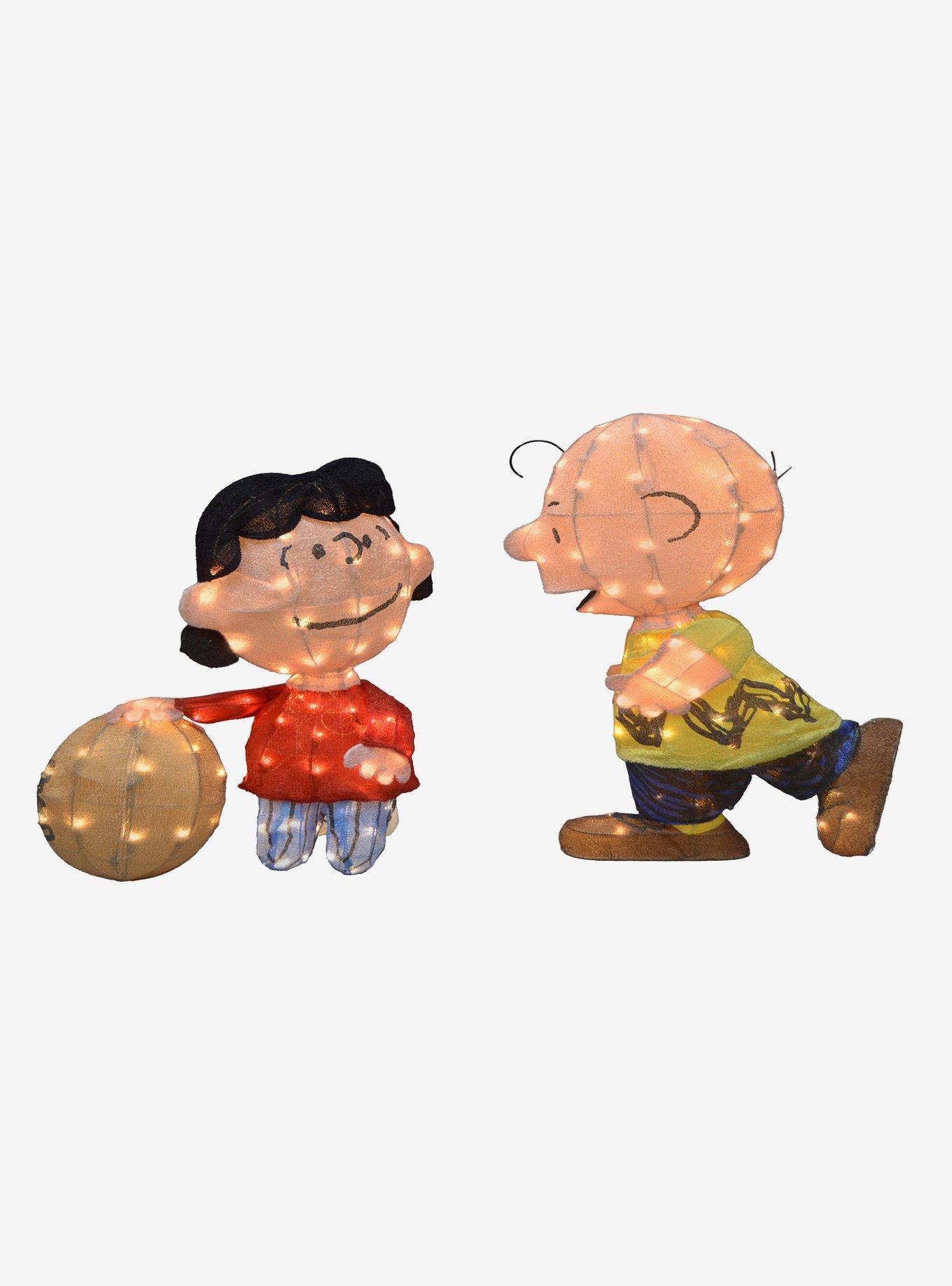 Peanuts Lucy and Charlie Brown PreLit LED 3D Yard Decor, , hi-res