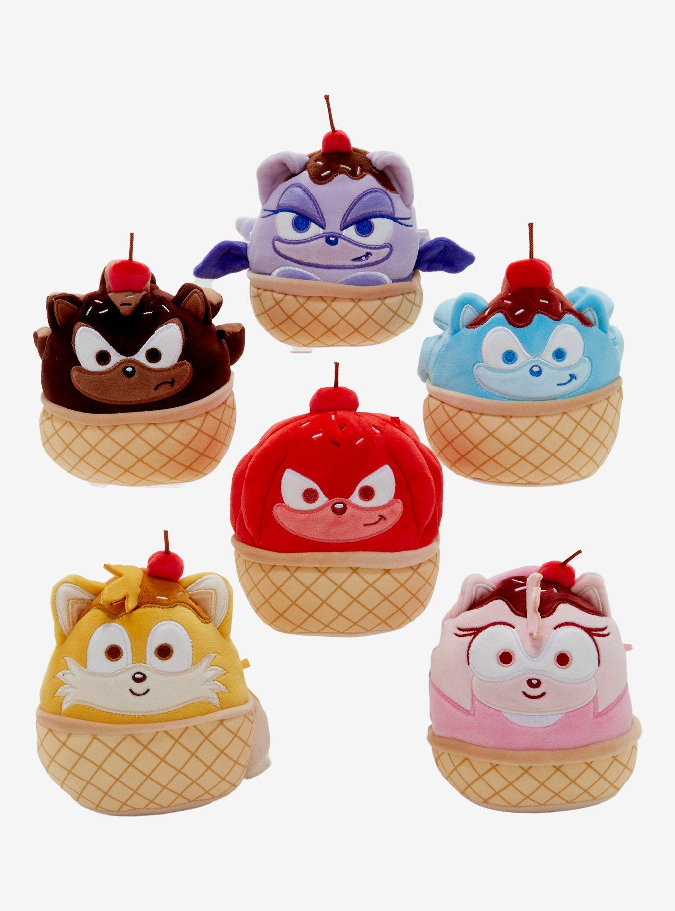 Squishmallows Sonic The Hedgehog Ice Cream Blind Scented Mini Plush, , hi-res