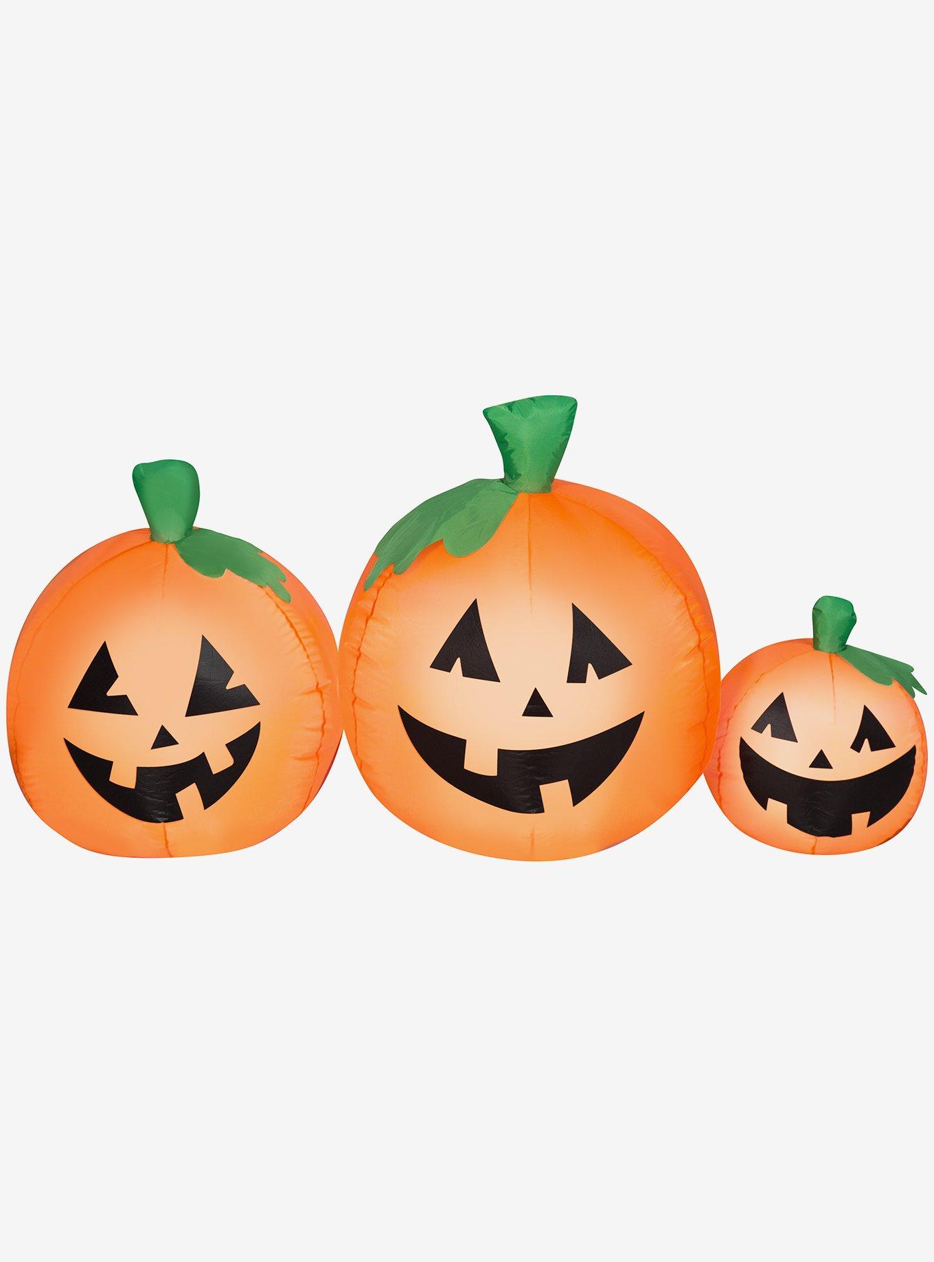 Jack-O'-Lantern Trio Inflatable Decor