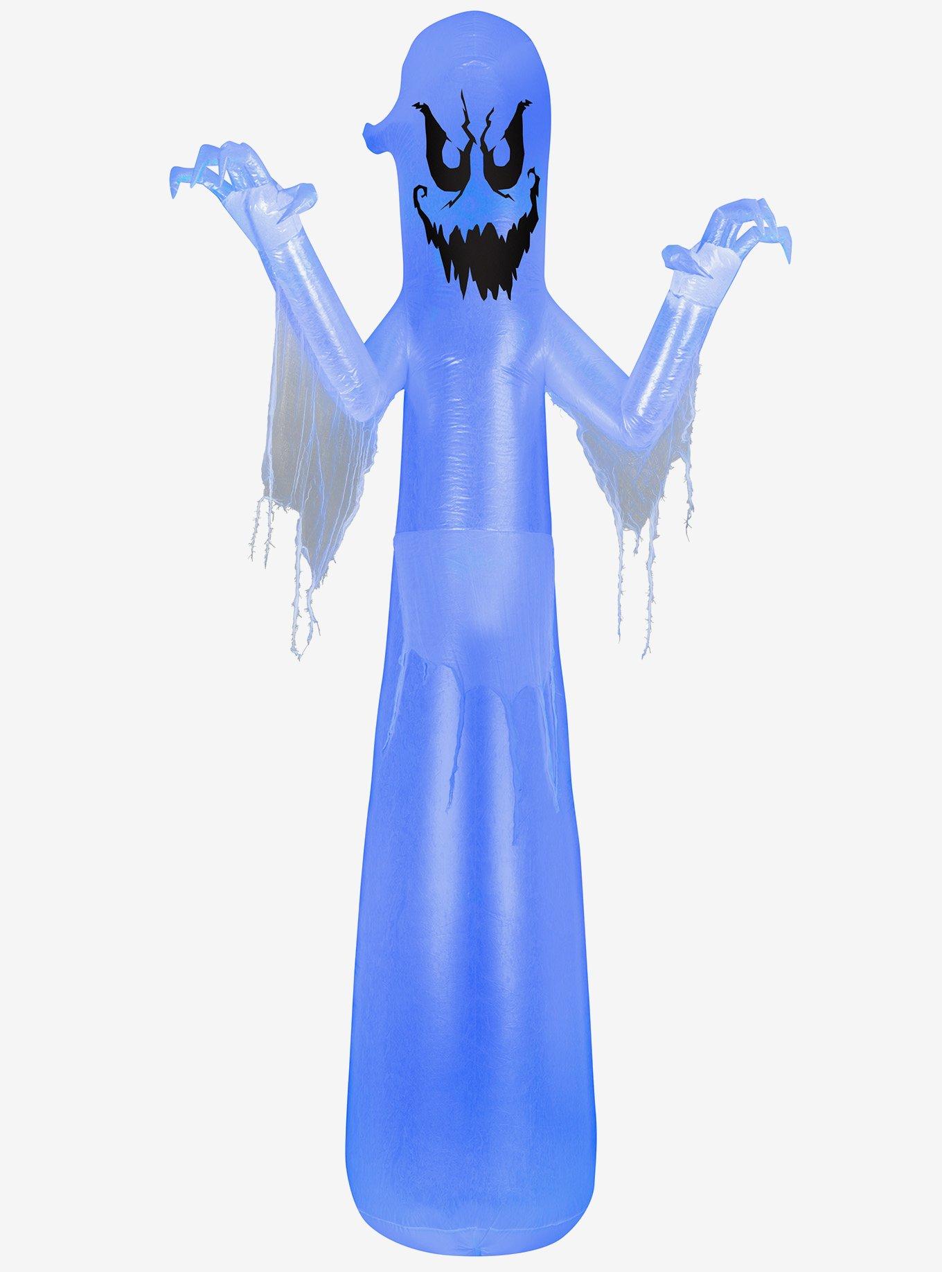 Giant Spooky Ghost with Flickering Light Inflatable Airblown, , hi-res