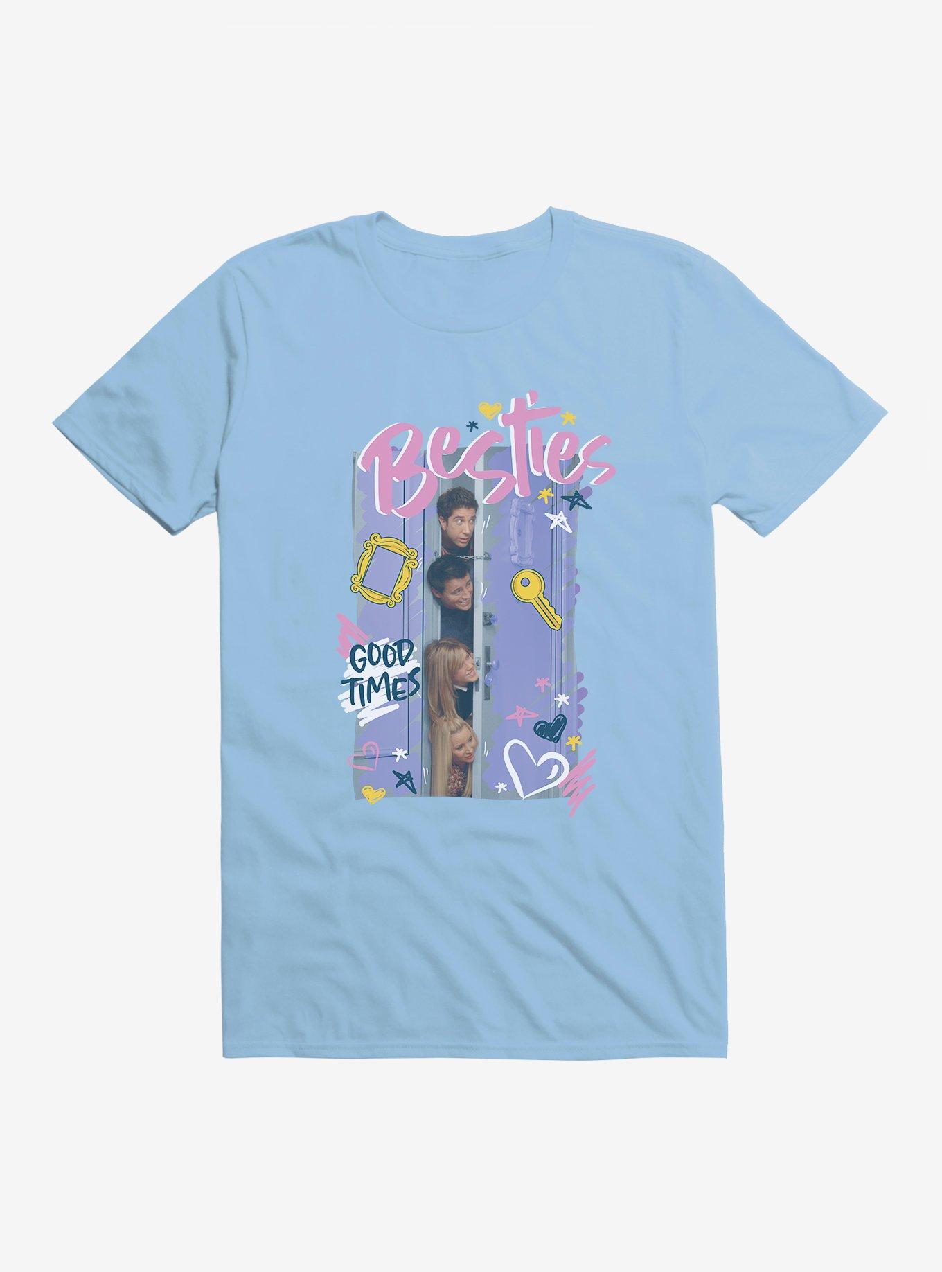 Friends Besties Love T-Shirt, LIGHT BLUE, hi-res