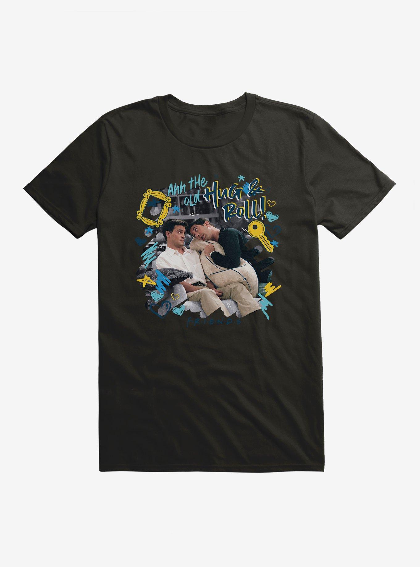 Friends Chandler Ross Hug And Roll T-Shirt