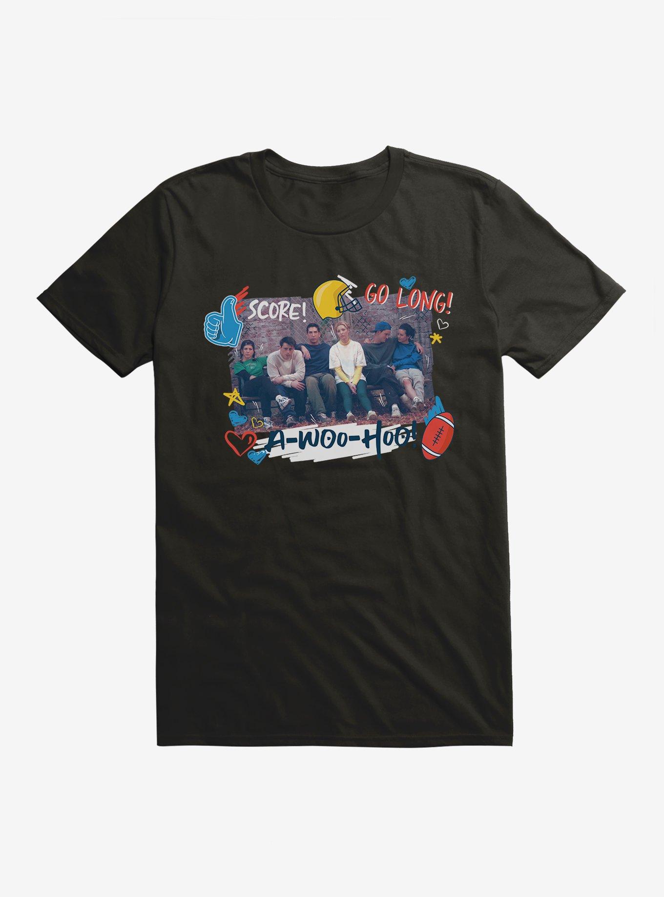 Friends Football Score T-Shirt, BLACK, hi-res