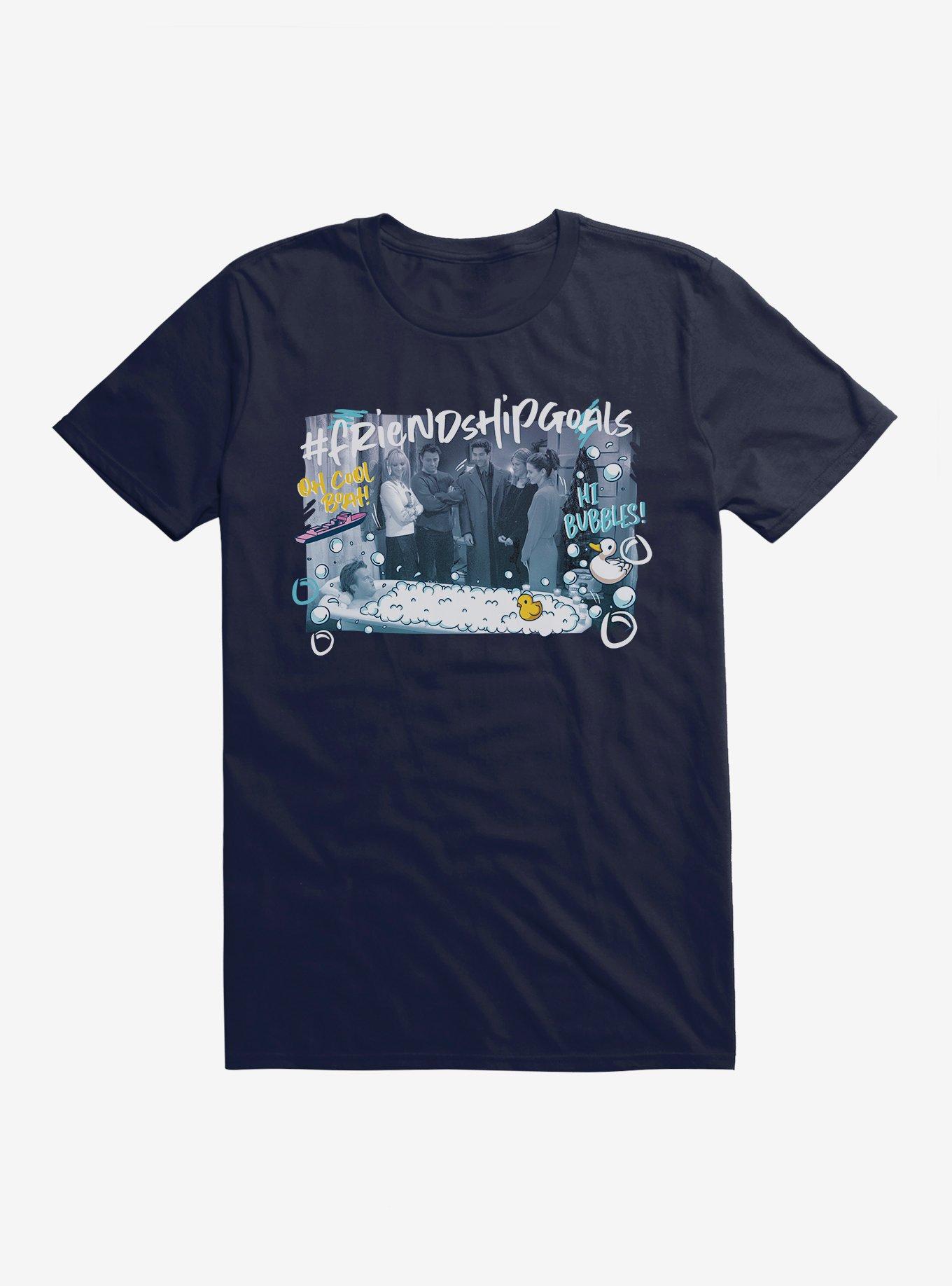 Friends Friendship Goals T-Shirt, NAVY, hi-res
