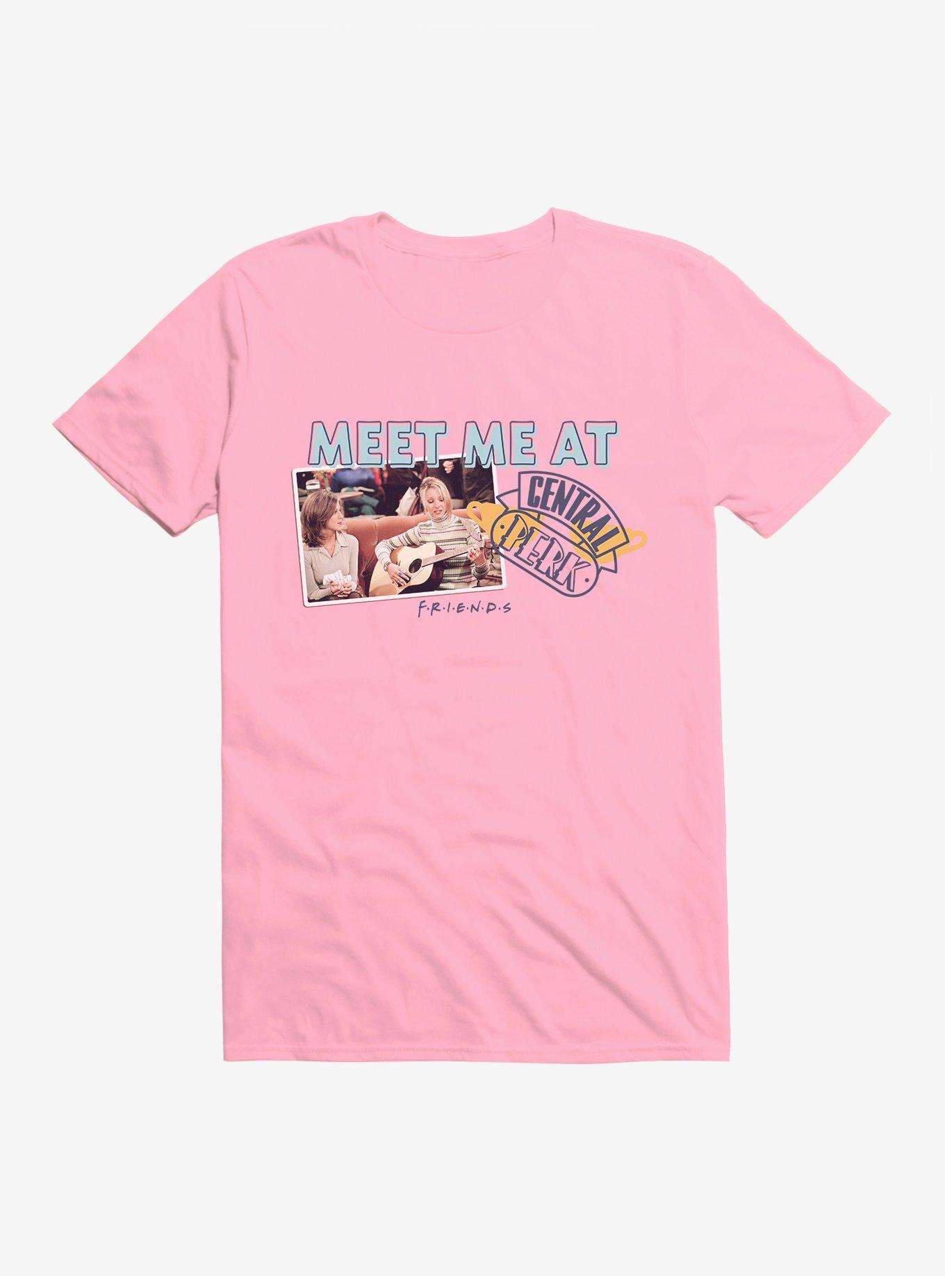 Friends Meet At Central Perk T-Shirt, CHARITY PINK, hi-res