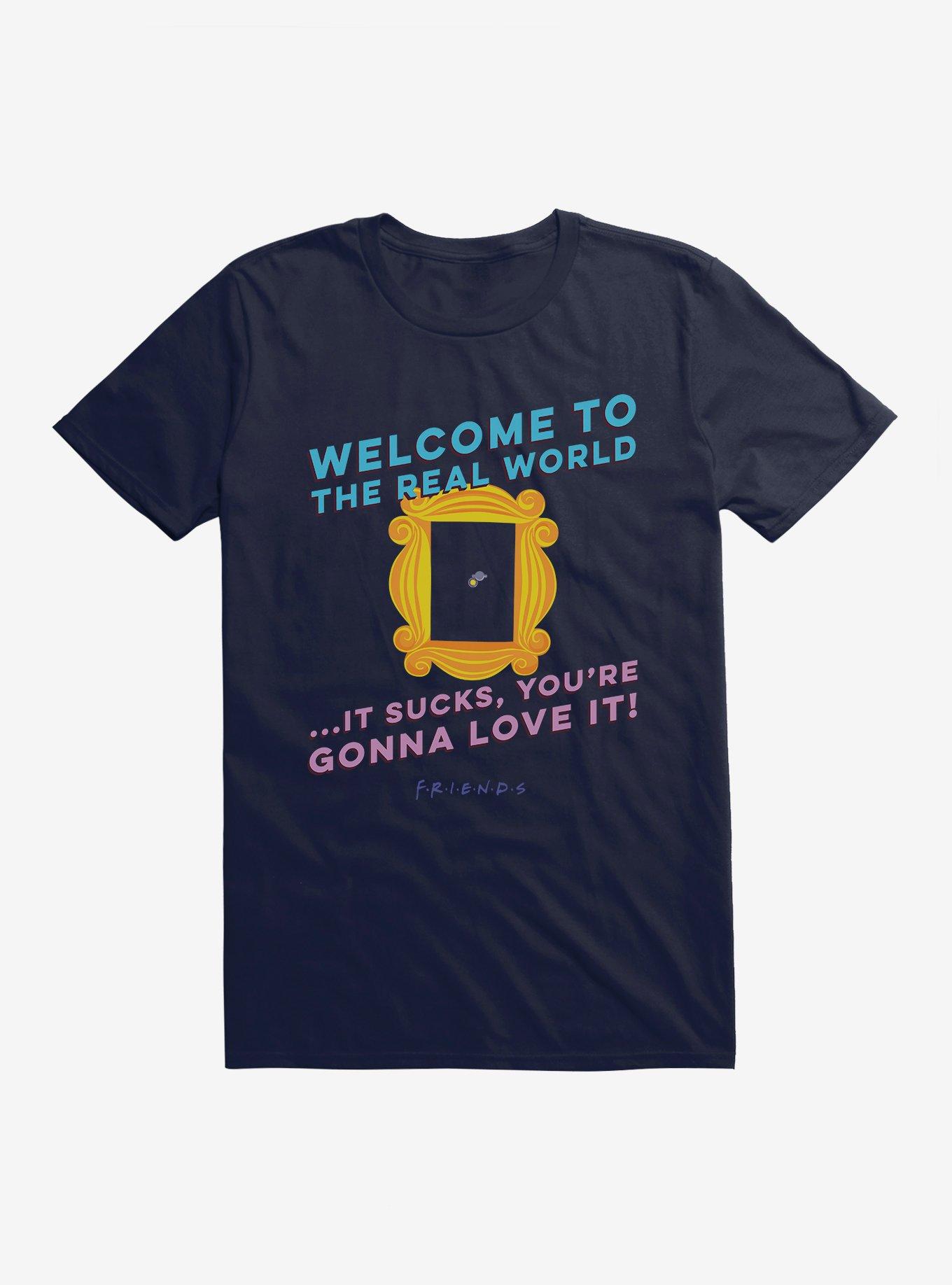 Friends Real World T-Shirt, NAVY, hi-res