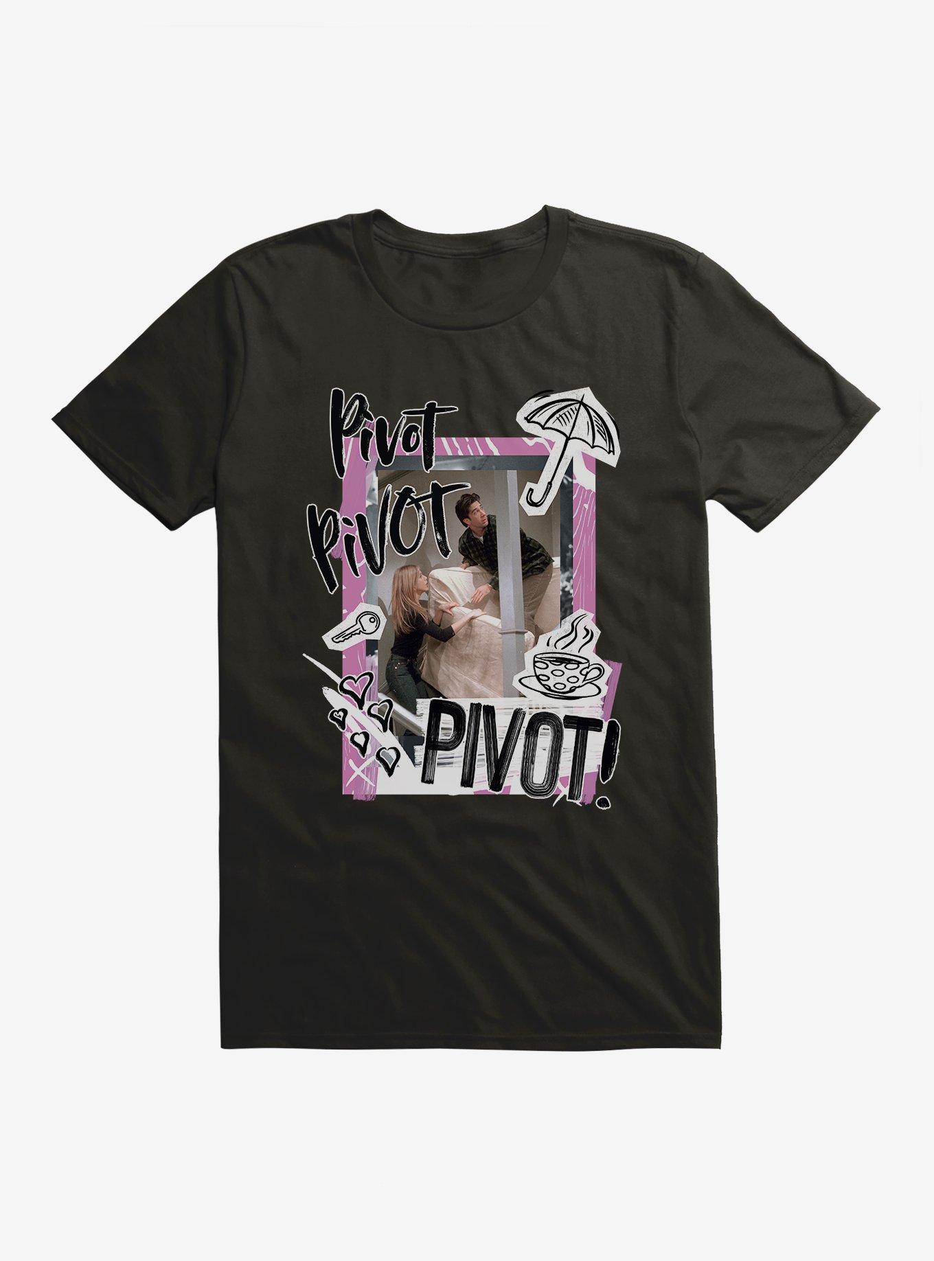 Friends Ross Rachel Pivot T-Shirt, BLACK, hi-res