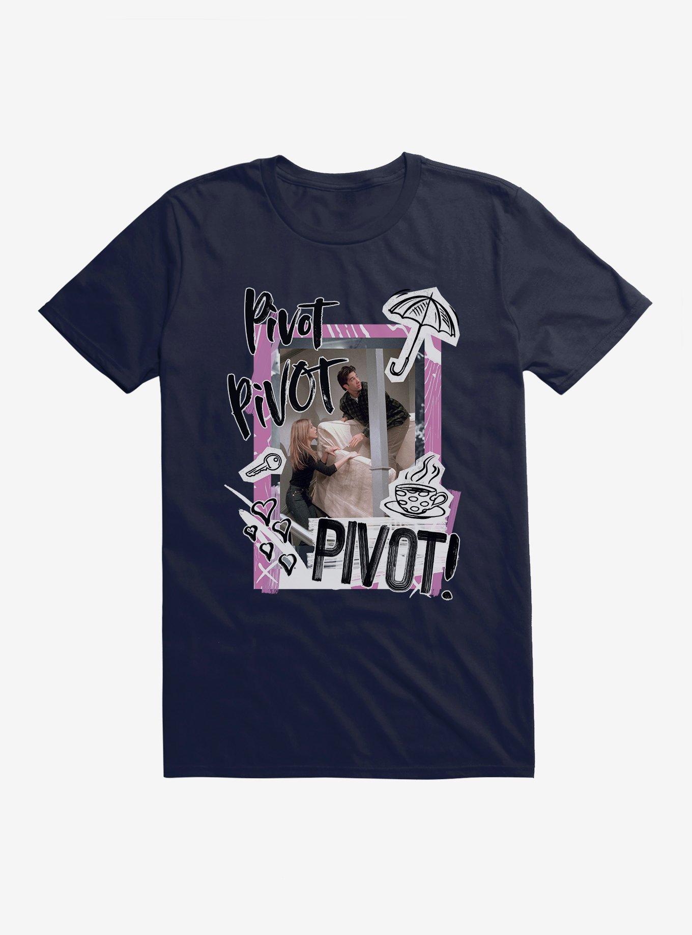 Friends Ross Rachel Pivot T-Shirt, NAVY, hi-res