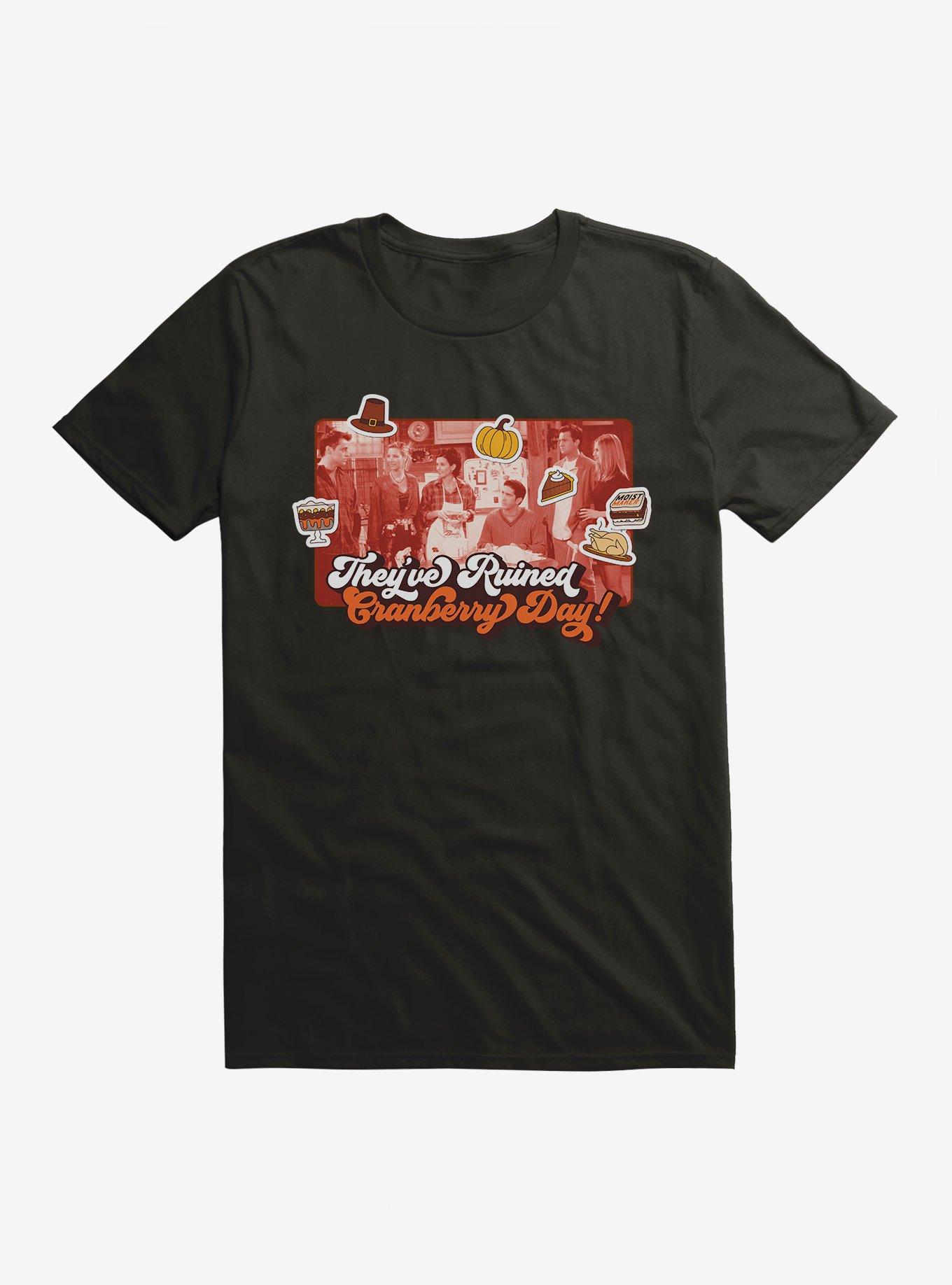 Friends Ruined Cranberry Day T-Shirt, BLACK, hi-res