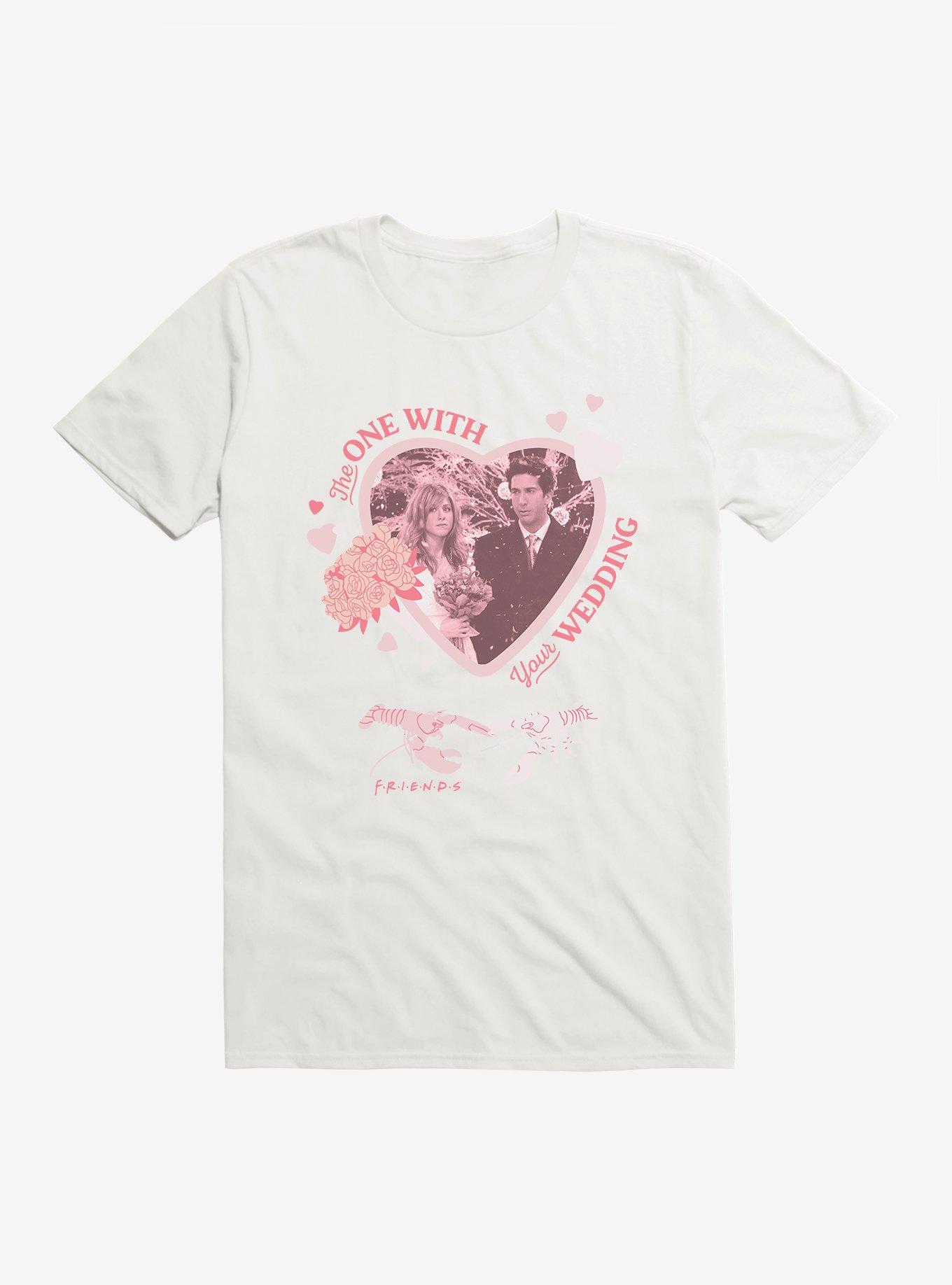 Friends The One With Your Wedding T-Shirt, WHITE, hi-res